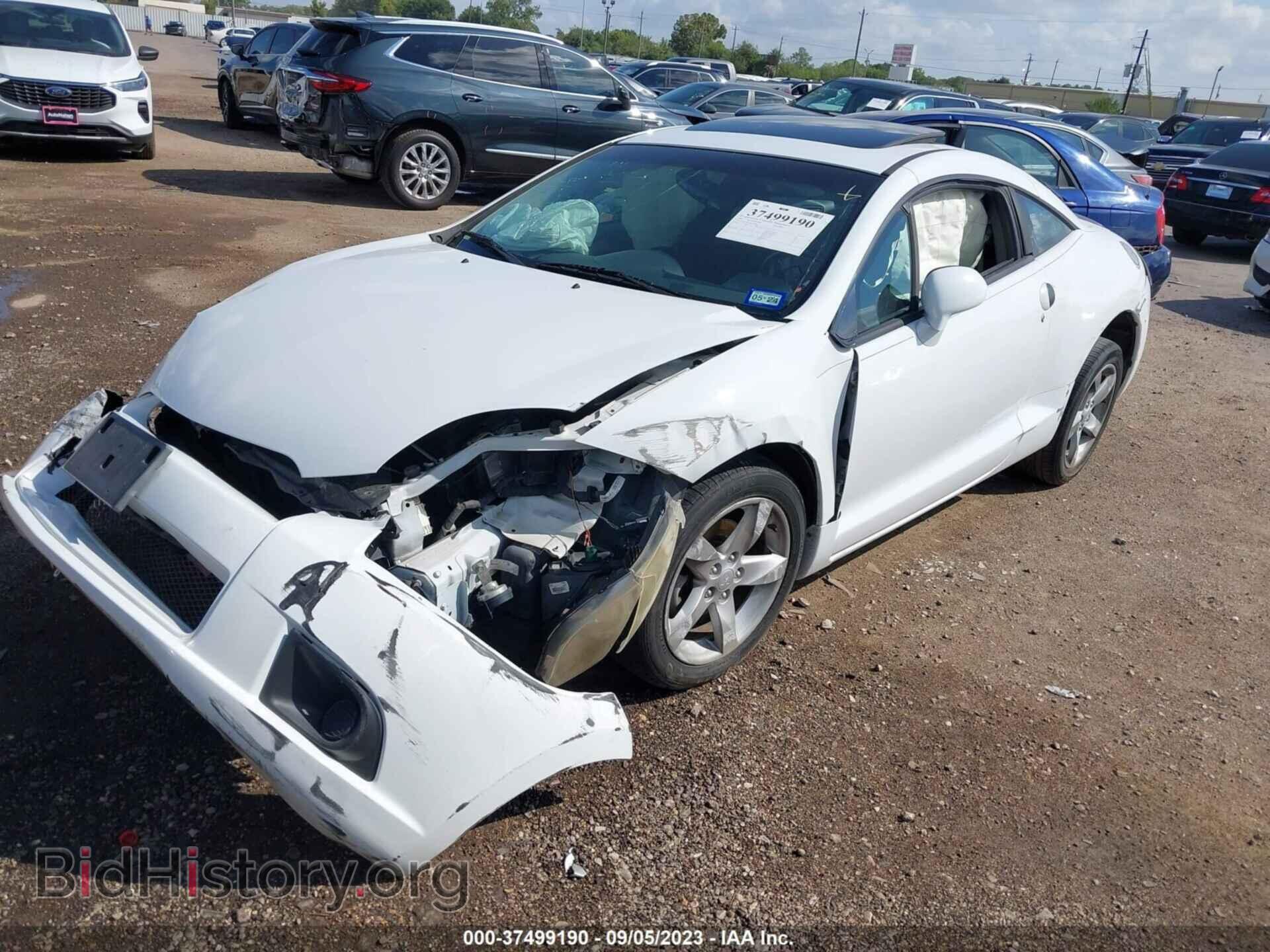 2009 MITSUBISHI ECLIPSE - VIN: 4A3AK24F29E021664 - Фото 2