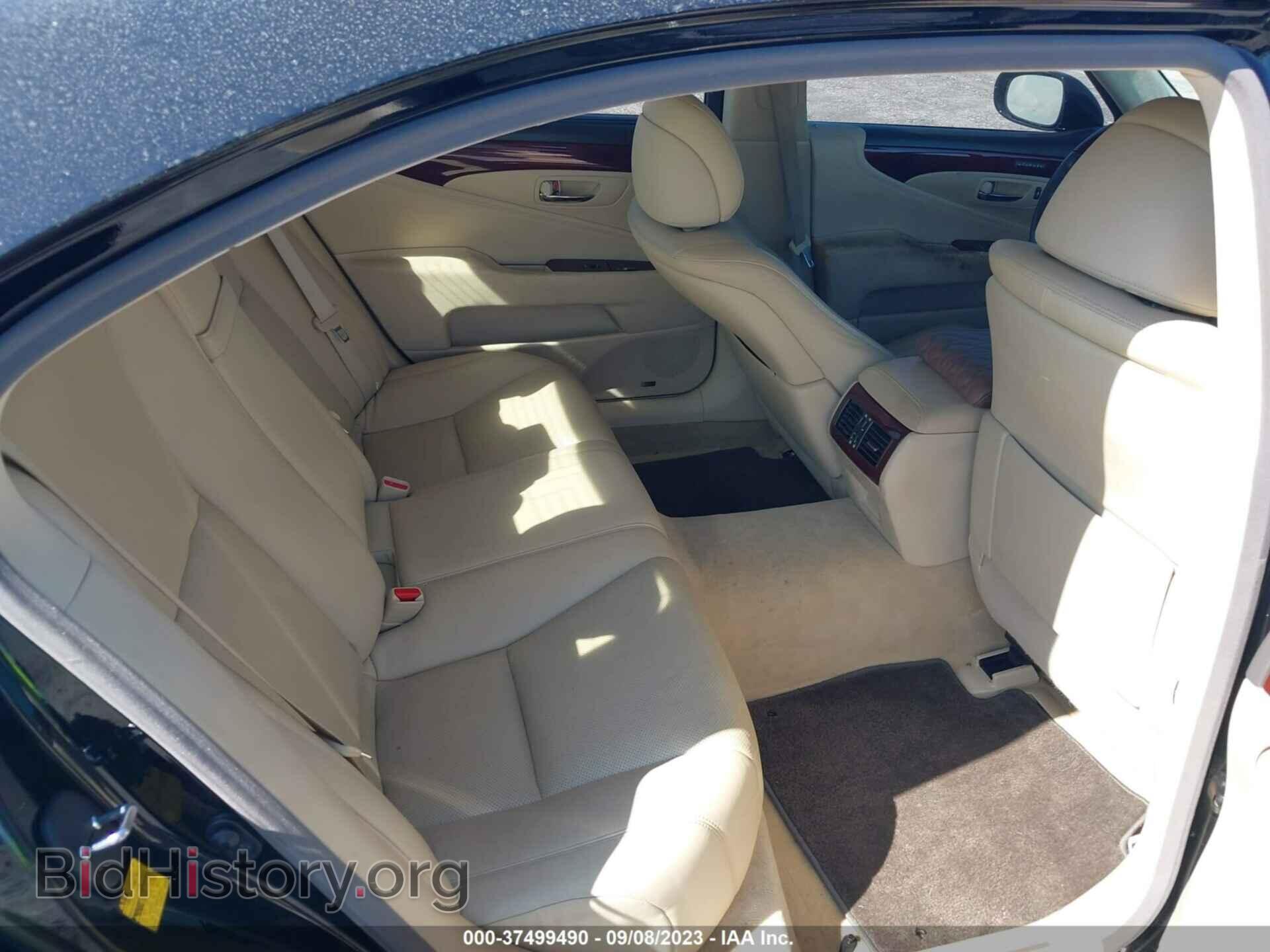 2012 LEXUS LS 460 - VIN: JTHDL5EF0C5004445 - Фото 8
