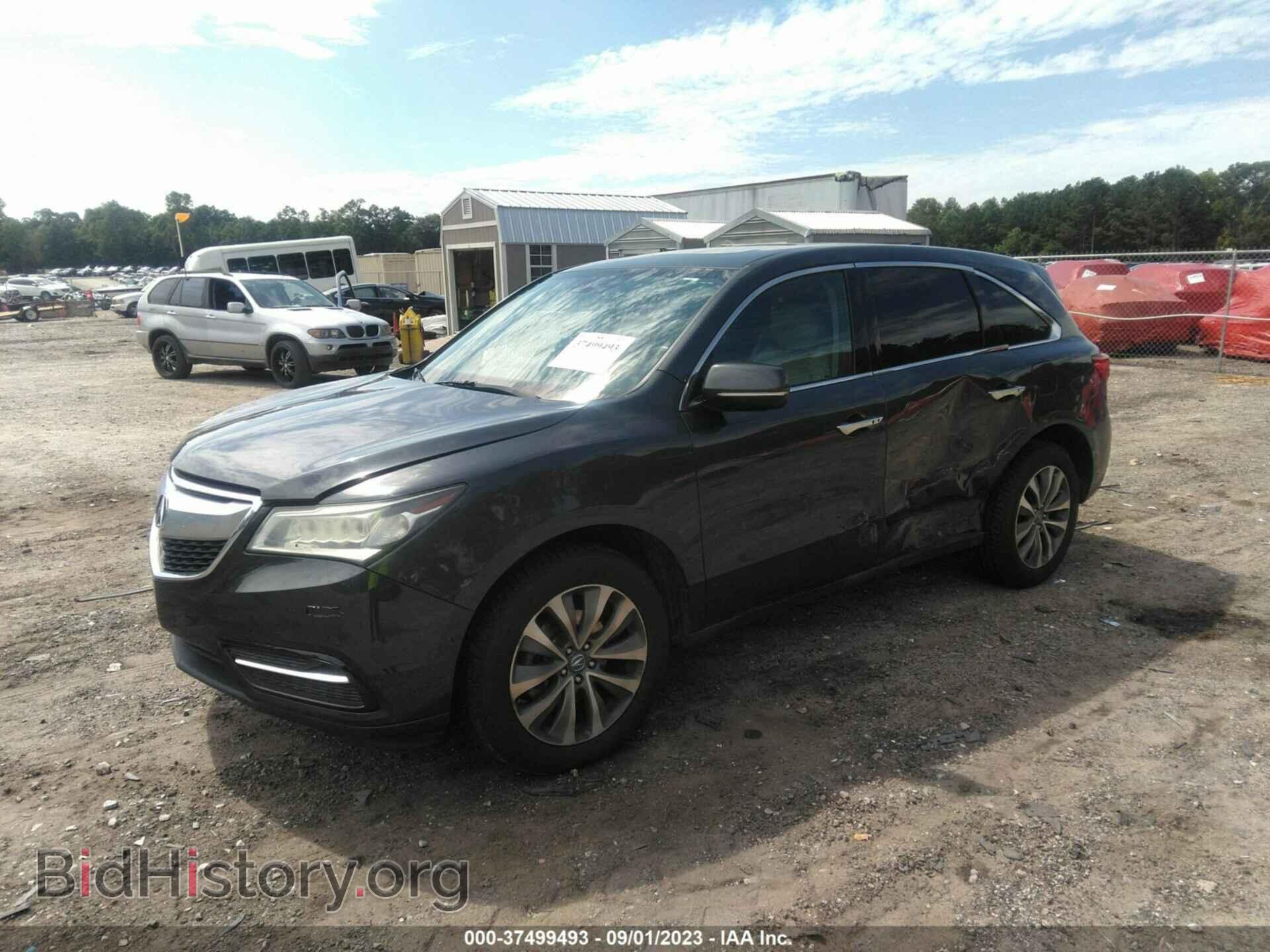 2014 ACURA MDX - VIN: 5FRYD4H48EB045328 - Photo 2