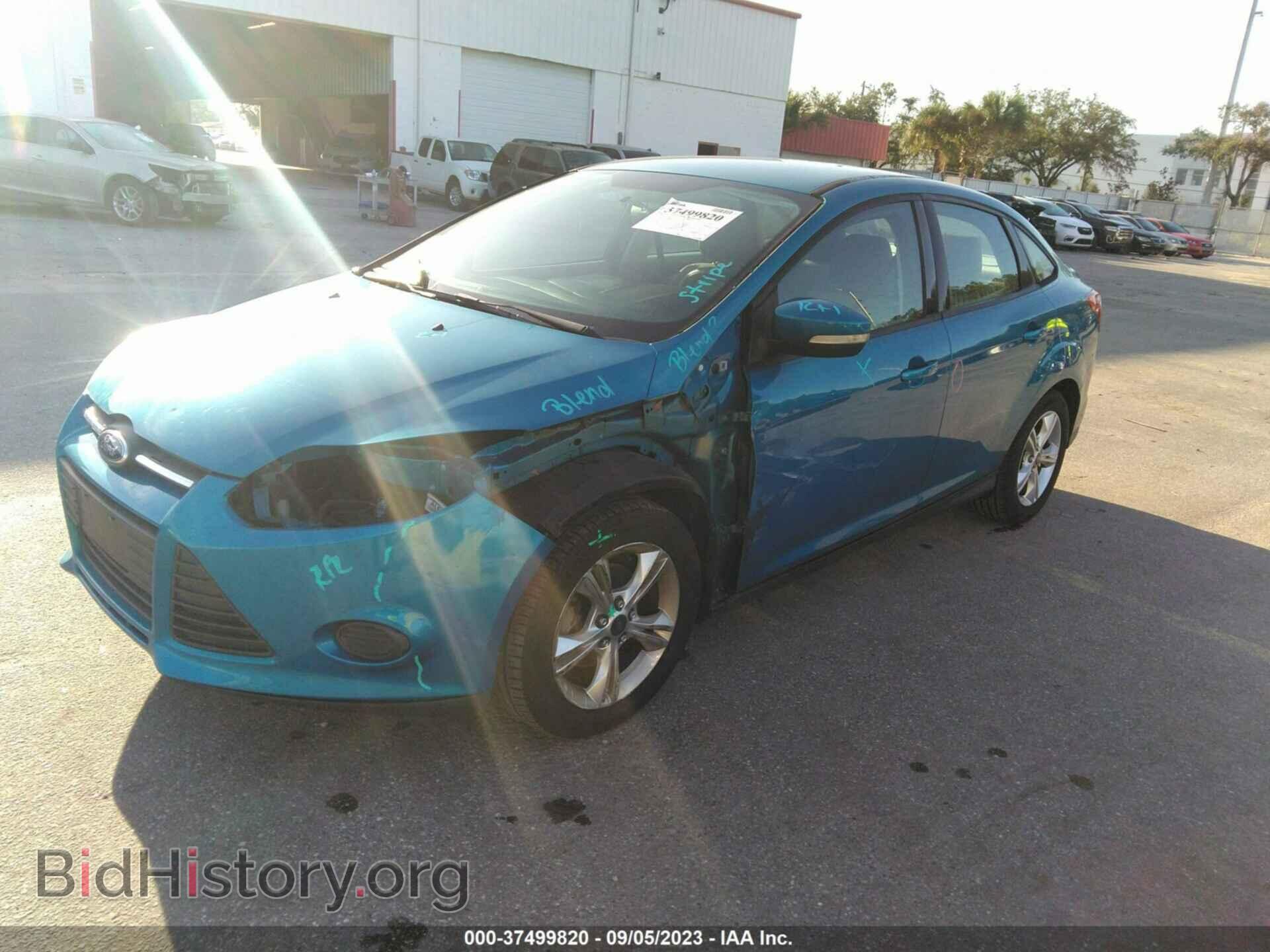 2013 FORD FOCUS - VIN: 1FADP3F22DL369668 - Фото 2