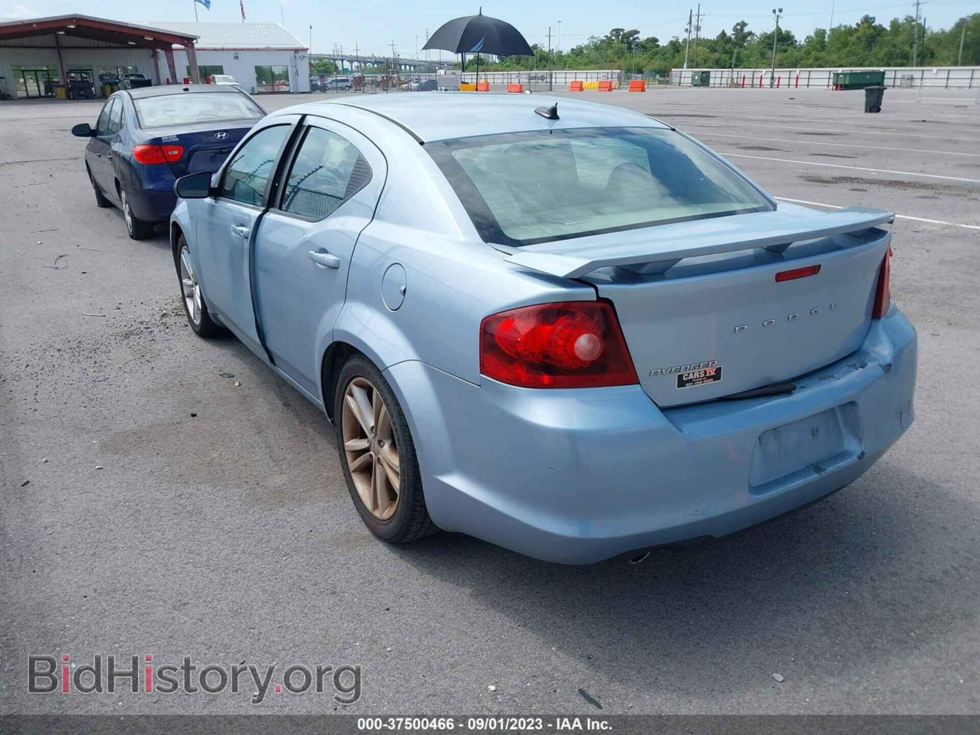 2013 DODGE AVENGER - VIN: 1C3CDZAG7DN587053 - Фото 3