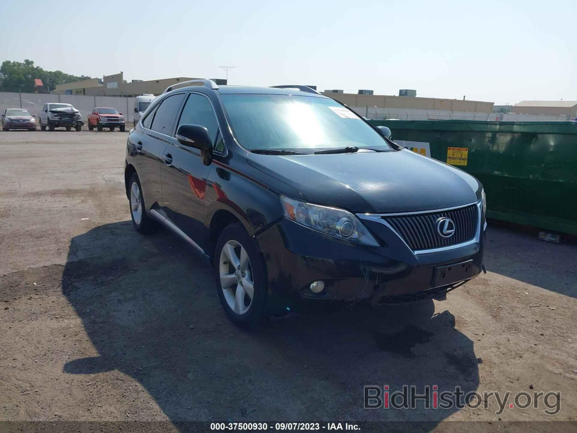 Фотография 2T2BK1BA4AC041409 - LEXUS RX 350 2010