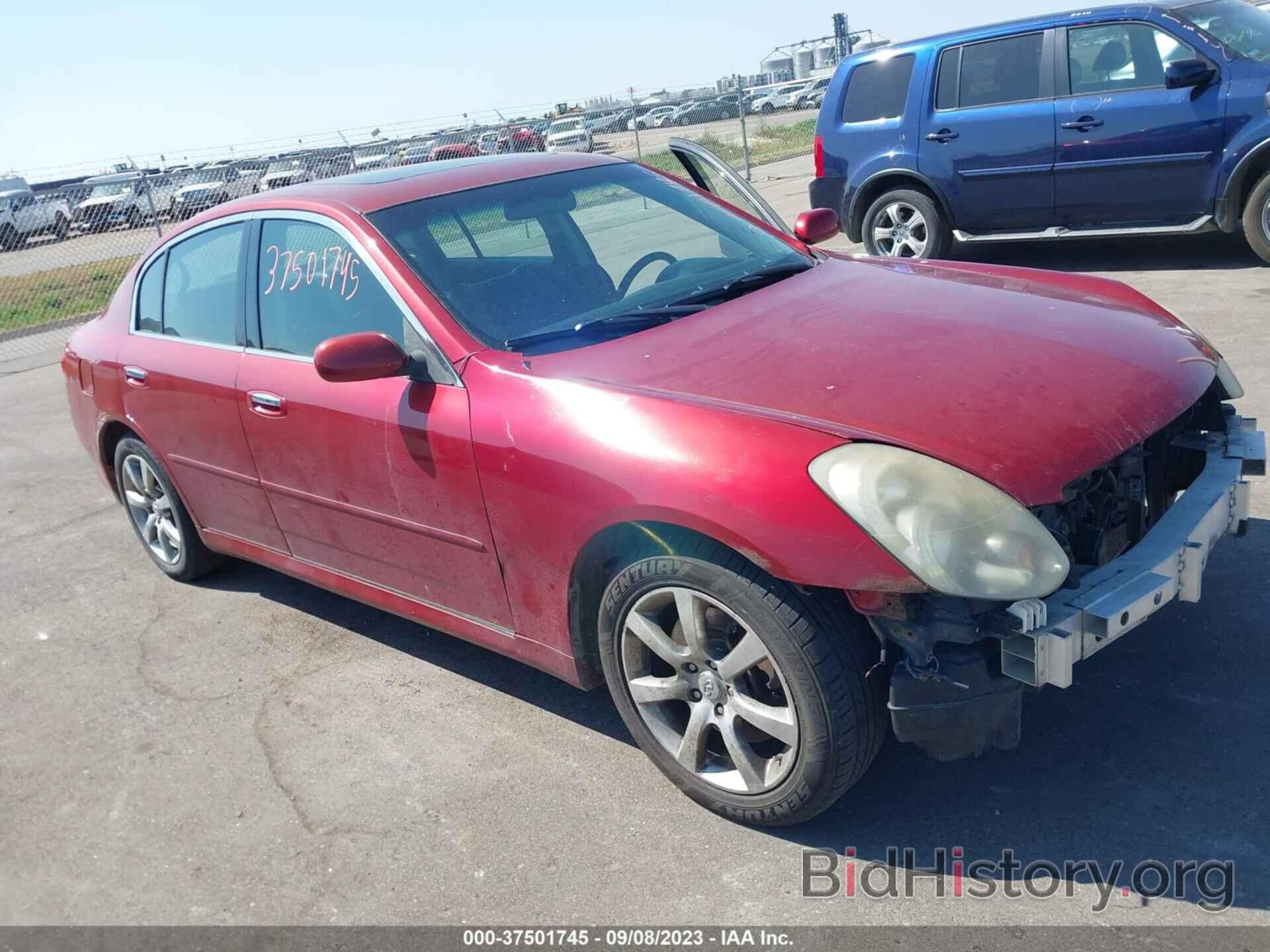 Photo JNKCV51E96M505444 - INFINITI G35 SEDAN 2006