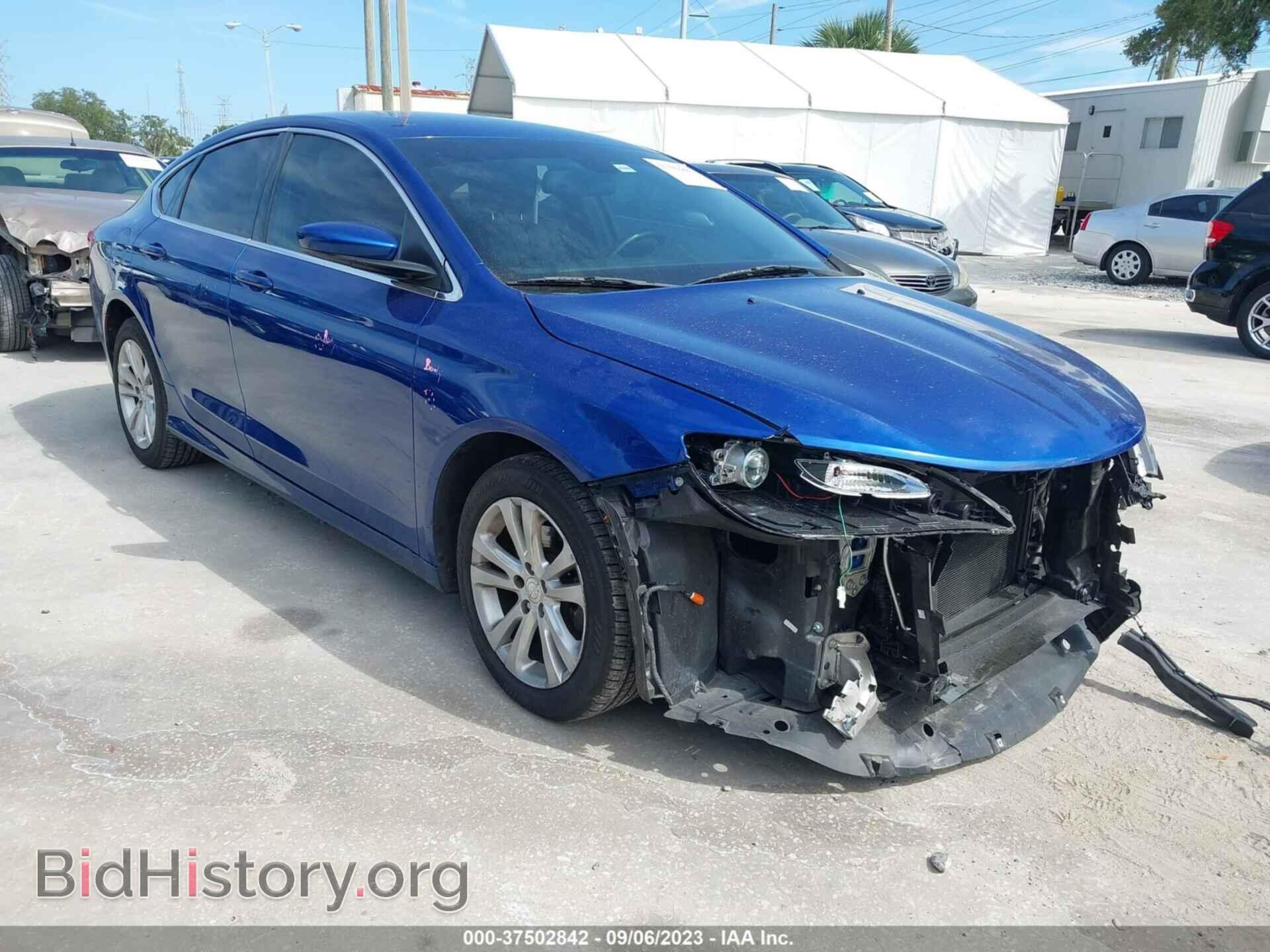 Фотография 1C3CCCAB1GN182542 - CHRYSLER 200 2016