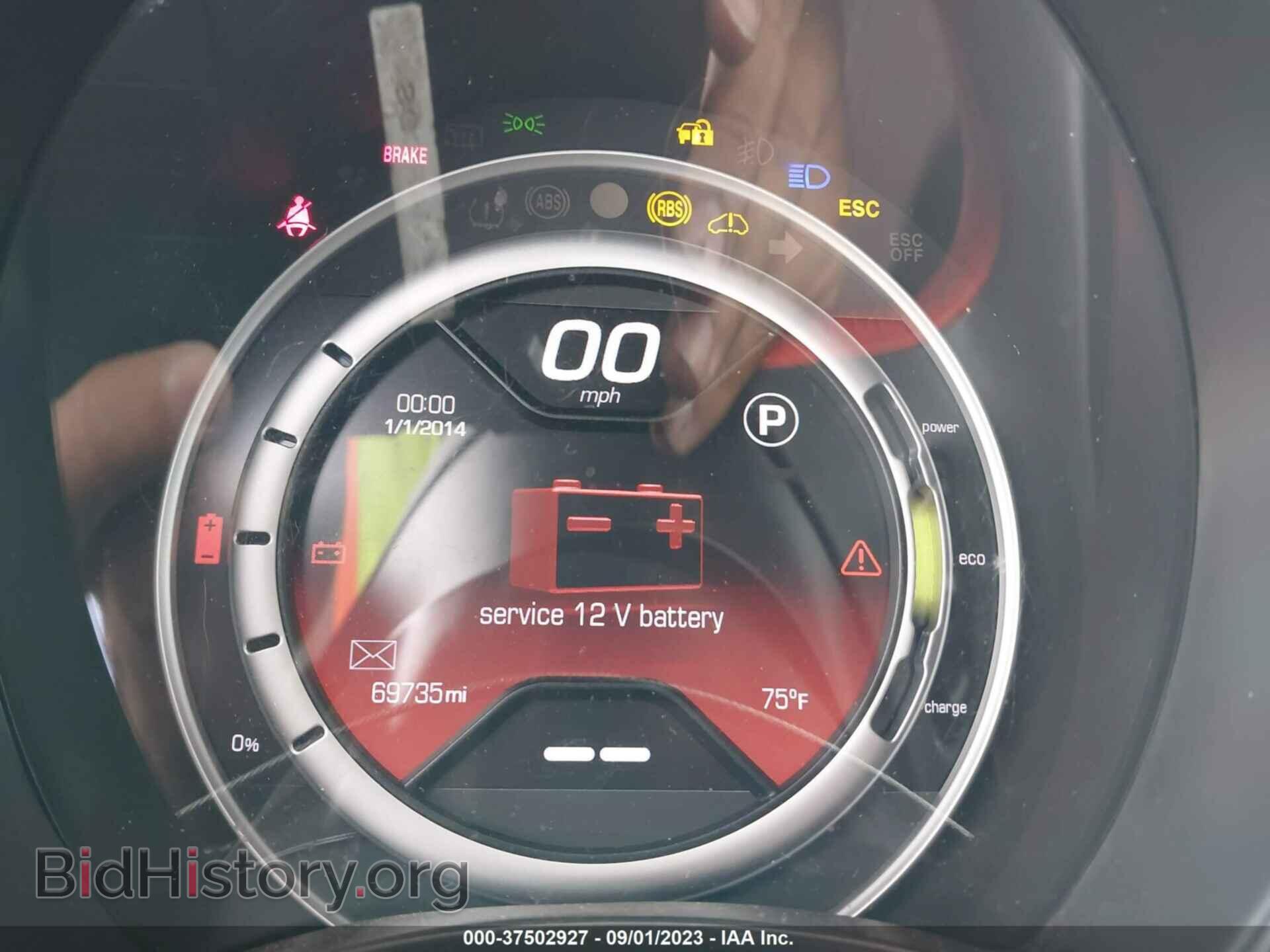 2014 FIAT 500E - VIN: 3C3CFFGE6ET291375 - Photo 13
