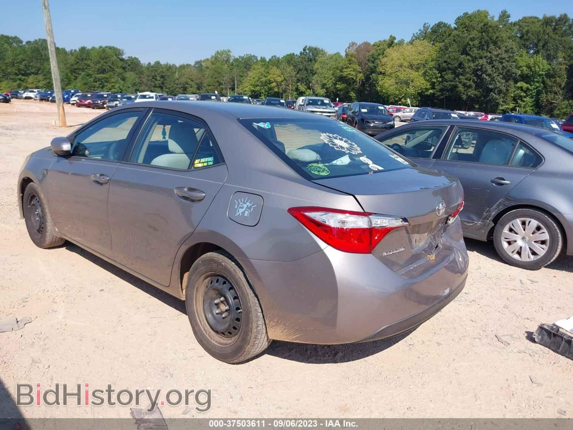 2014 TOYOTA COROLLA - VIN: 2T1BURHE4EC099954 - Фото 3