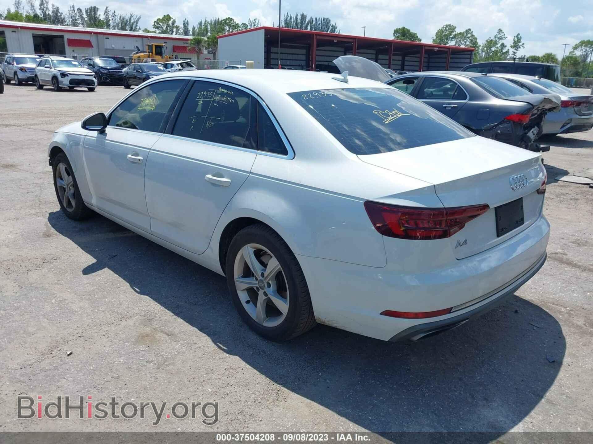 2019 AUDI A4 - VIN: WAUGMAF48KN004609 - Фото 3