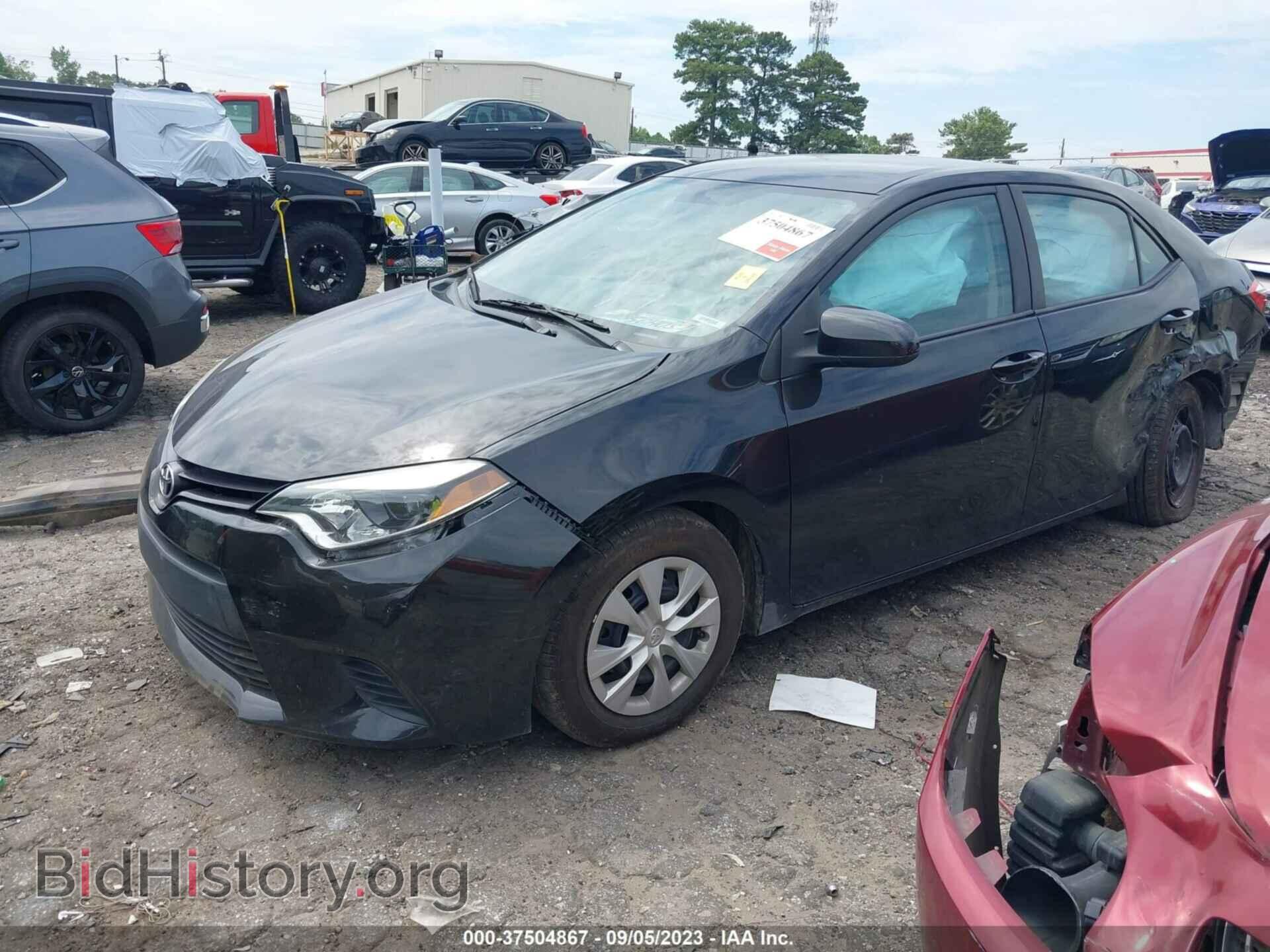 2014 TOYOTA COROLLA - VIN: 2T1BURHE8EC025842 - Фото 2