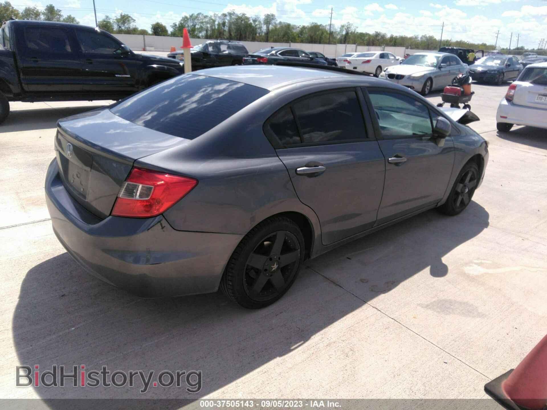 2012 HONDA CIVIC SDN - VIN: 2HGFB2F86CH329686 - Фото 4