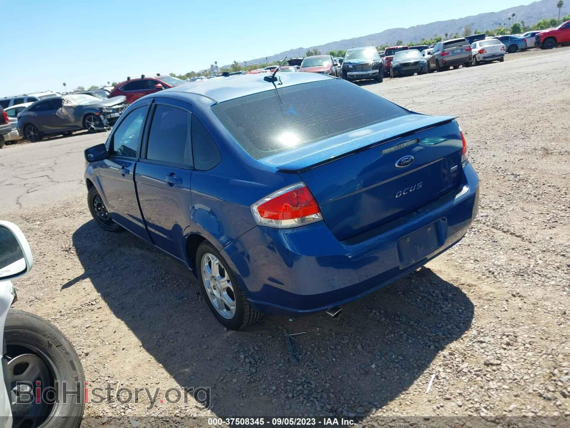 2009 FORD FOCUS - VIN: 1FAHP36N19W208889 - Фото 3