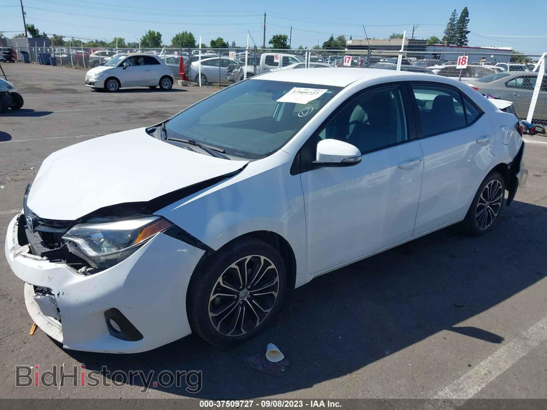 2014 TOYOTA COROLLA - VIN: 2T1BURHE0EC042067 - Photo 2