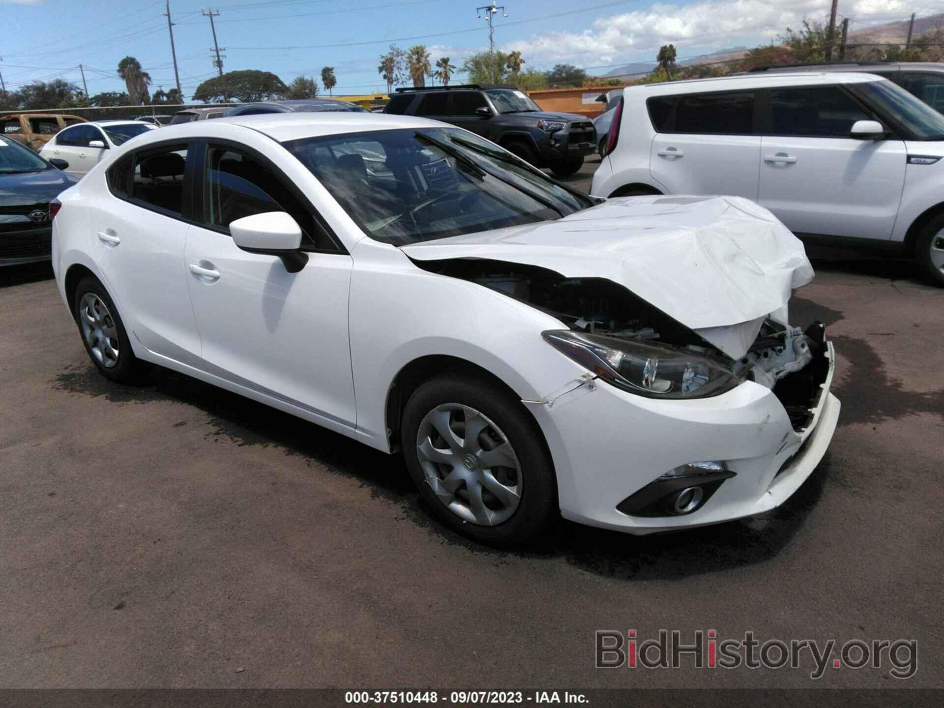 Photo JM1BM1U73F1232265 - MAZDA MAZDA3 2015