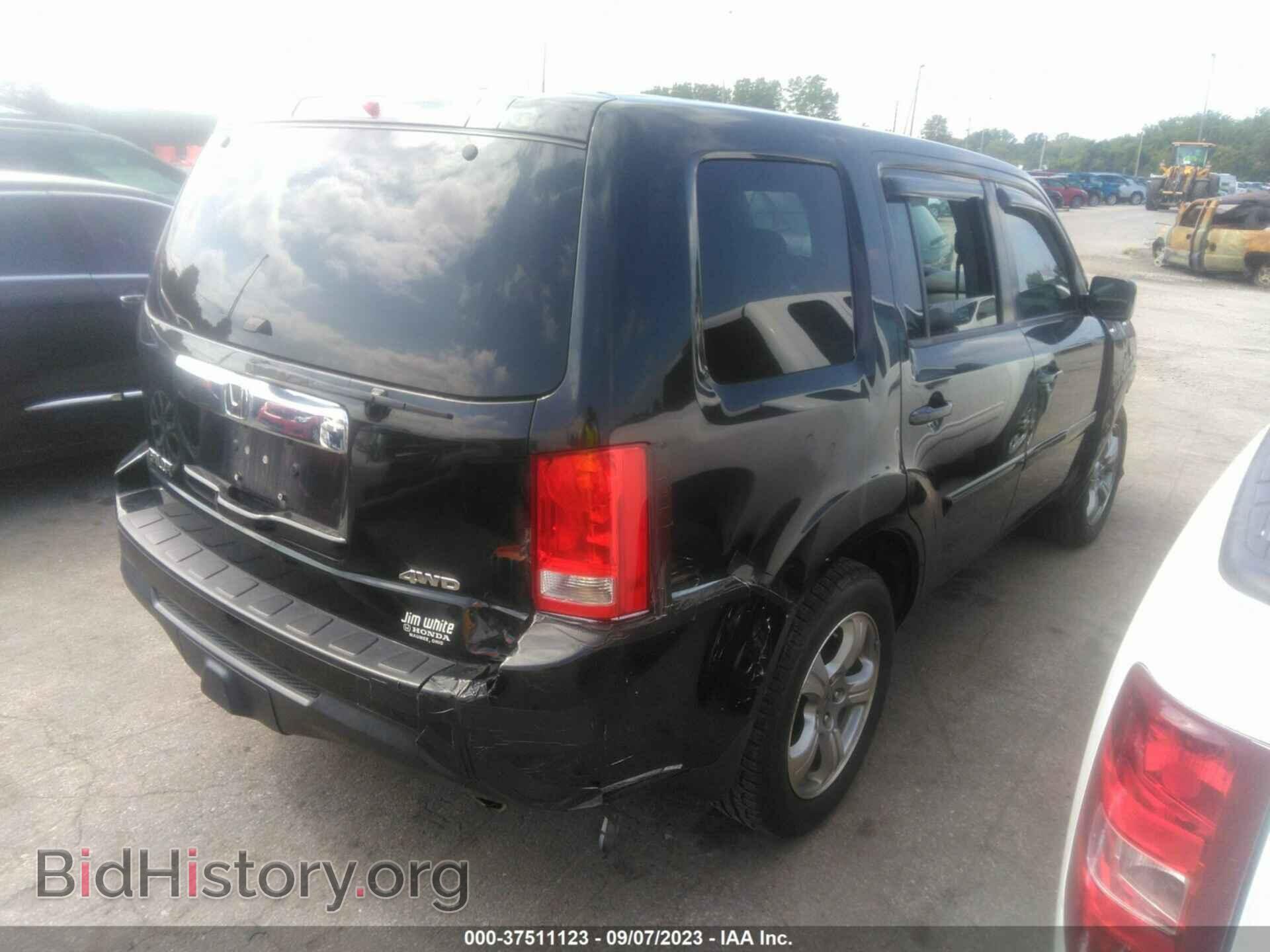 2014 HONDA PILOT - VIN: 5FNYF4H54EB020009 - Фото 4