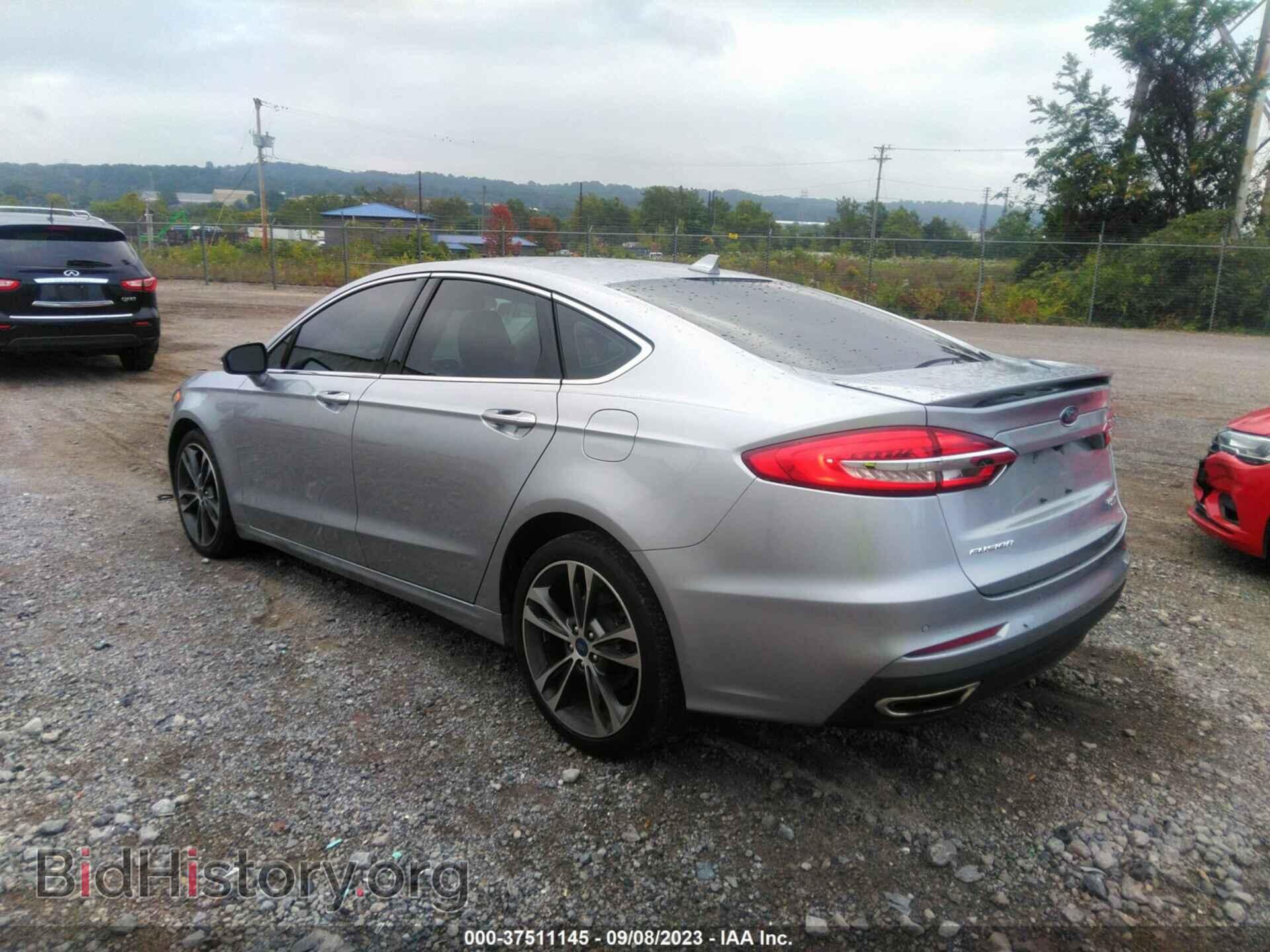 2020 FORD FUSION - VIN: 3FA6P0D91LR137425 - Фото 3