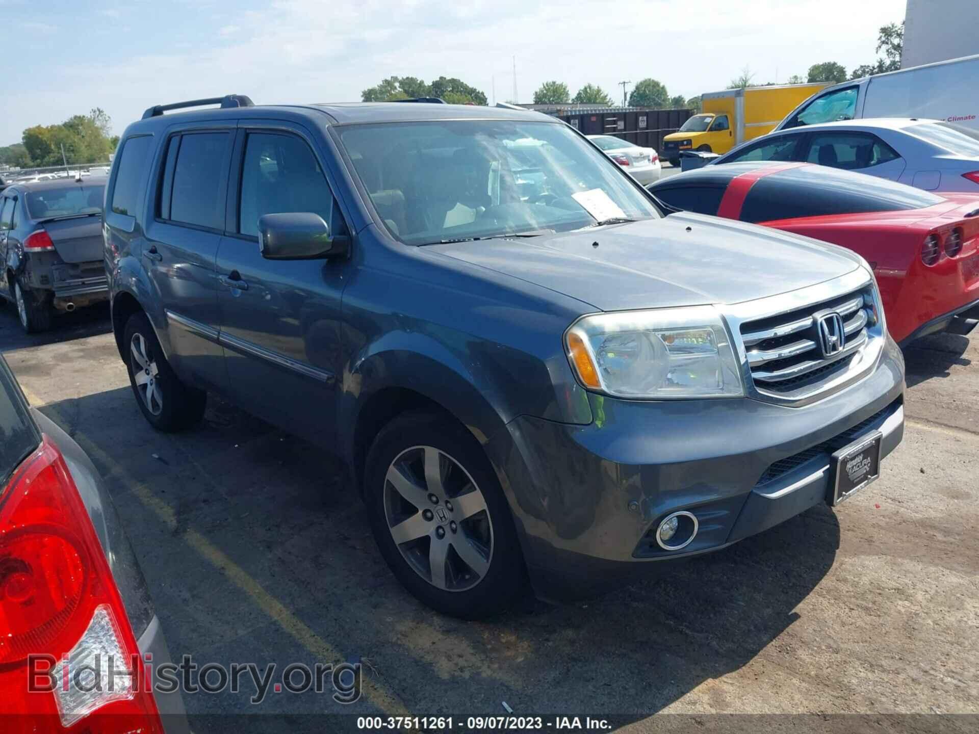 Фотография 5FNYF3H96DB015826 - HONDA PILOT 2013