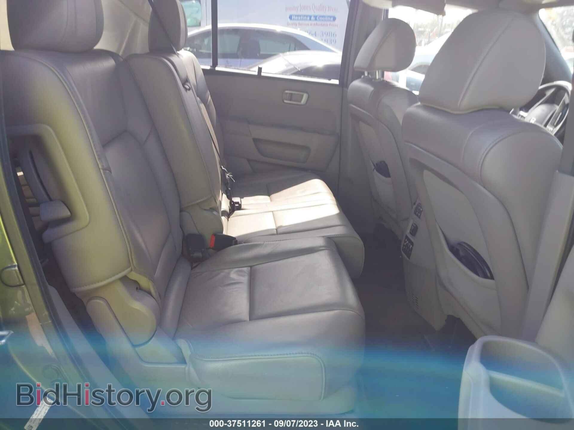 2013 HONDA PILOT - VIN: 5FNYF3H96DB015826 - Фото 8
