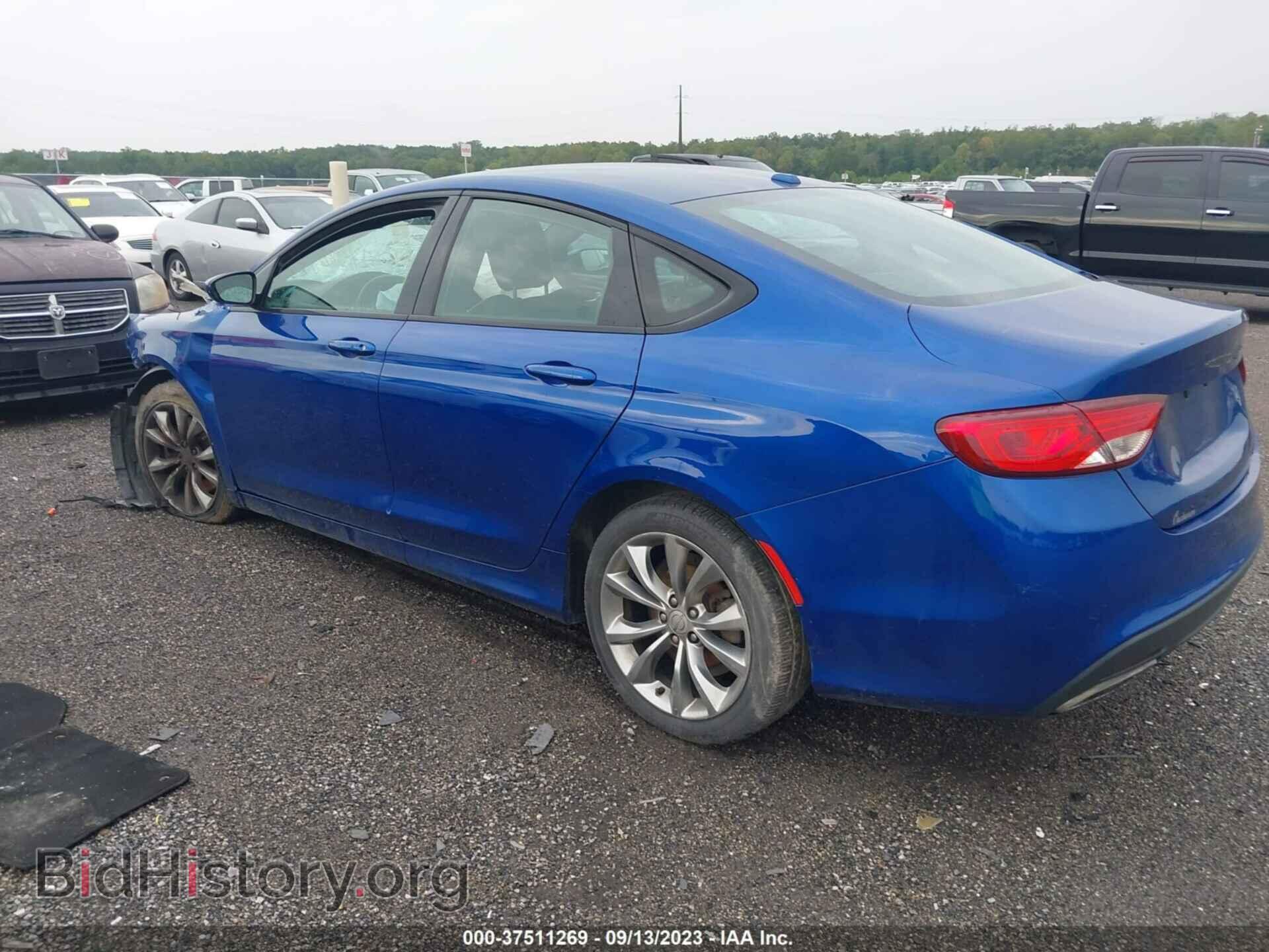 2015 CHRYSLER 200 - VIN: 1C3CCCBG0FN581872 - Фото 3