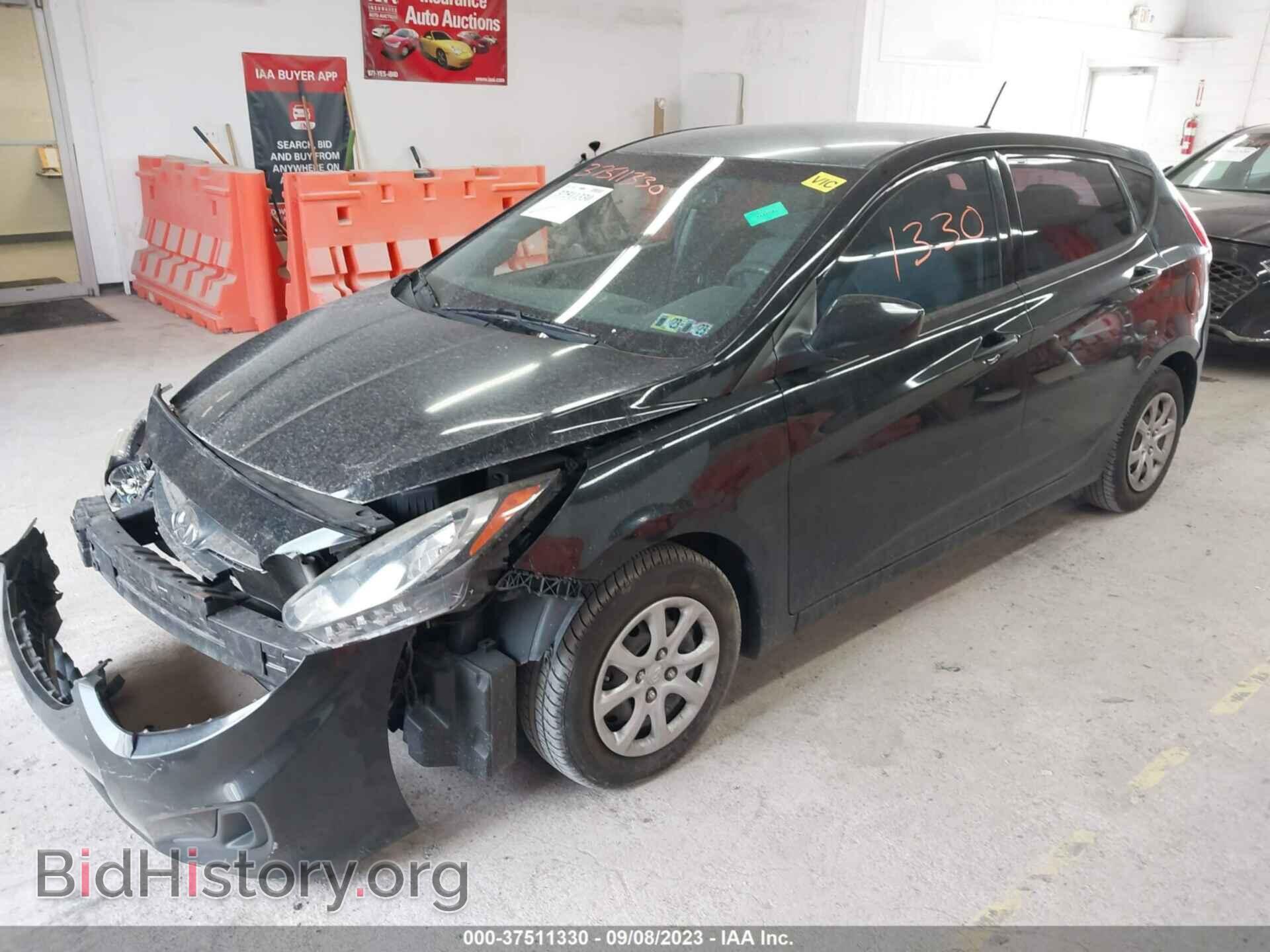 2013 HYUNDAI ACCENT - VIN: KMHCT5AE3DU110272 - Фото 2