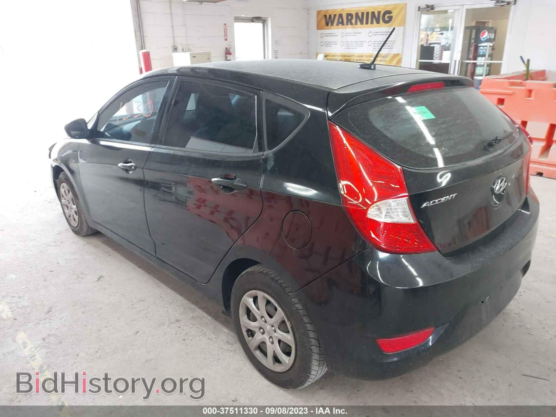2013 HYUNDAI ACCENT - VIN: KMHCT5AE3DU110272 - Фото 3