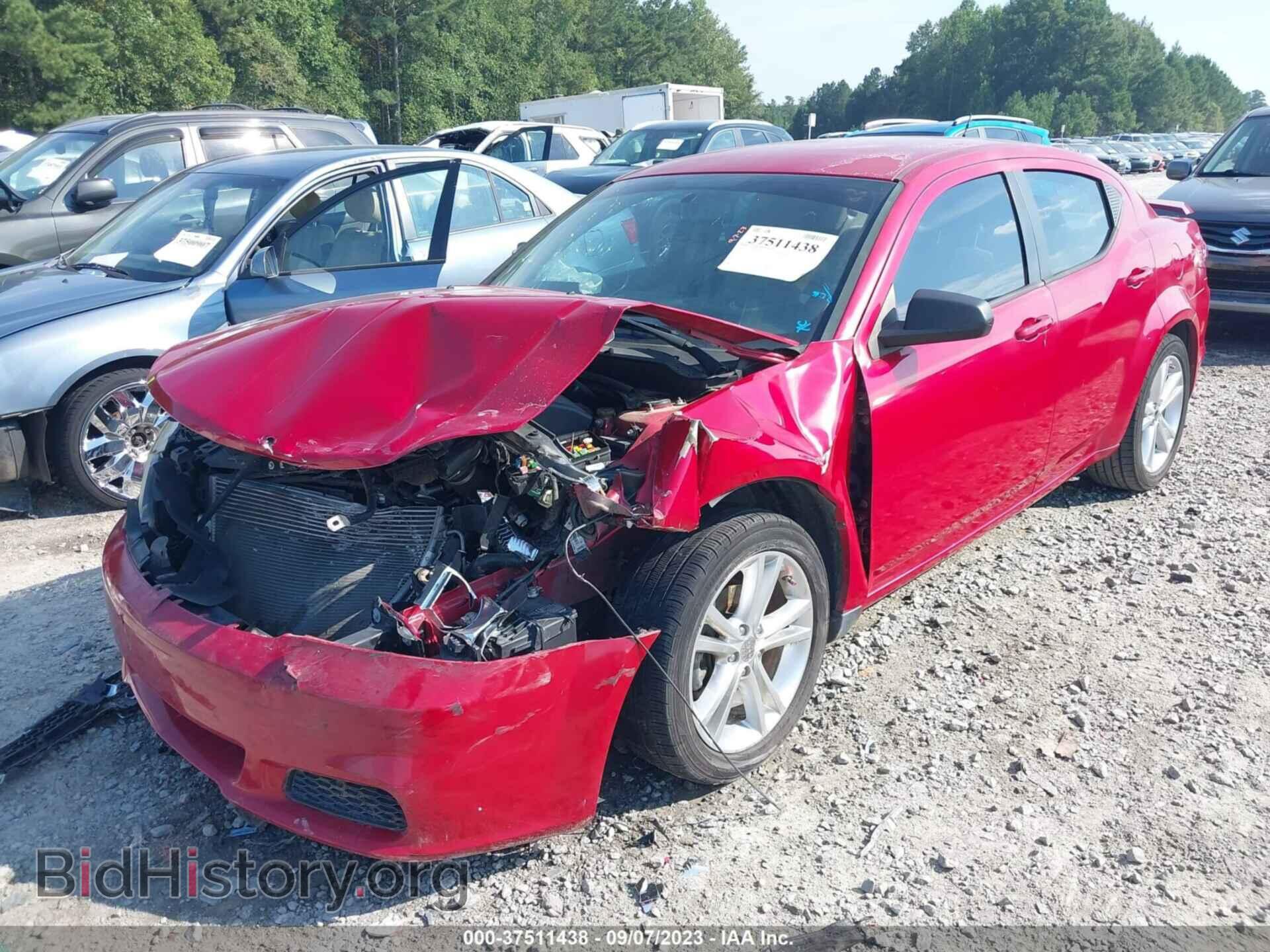 2012 DODGE AVENGER - VIN: 1C3CDZAG5CN254543 - Фото 2