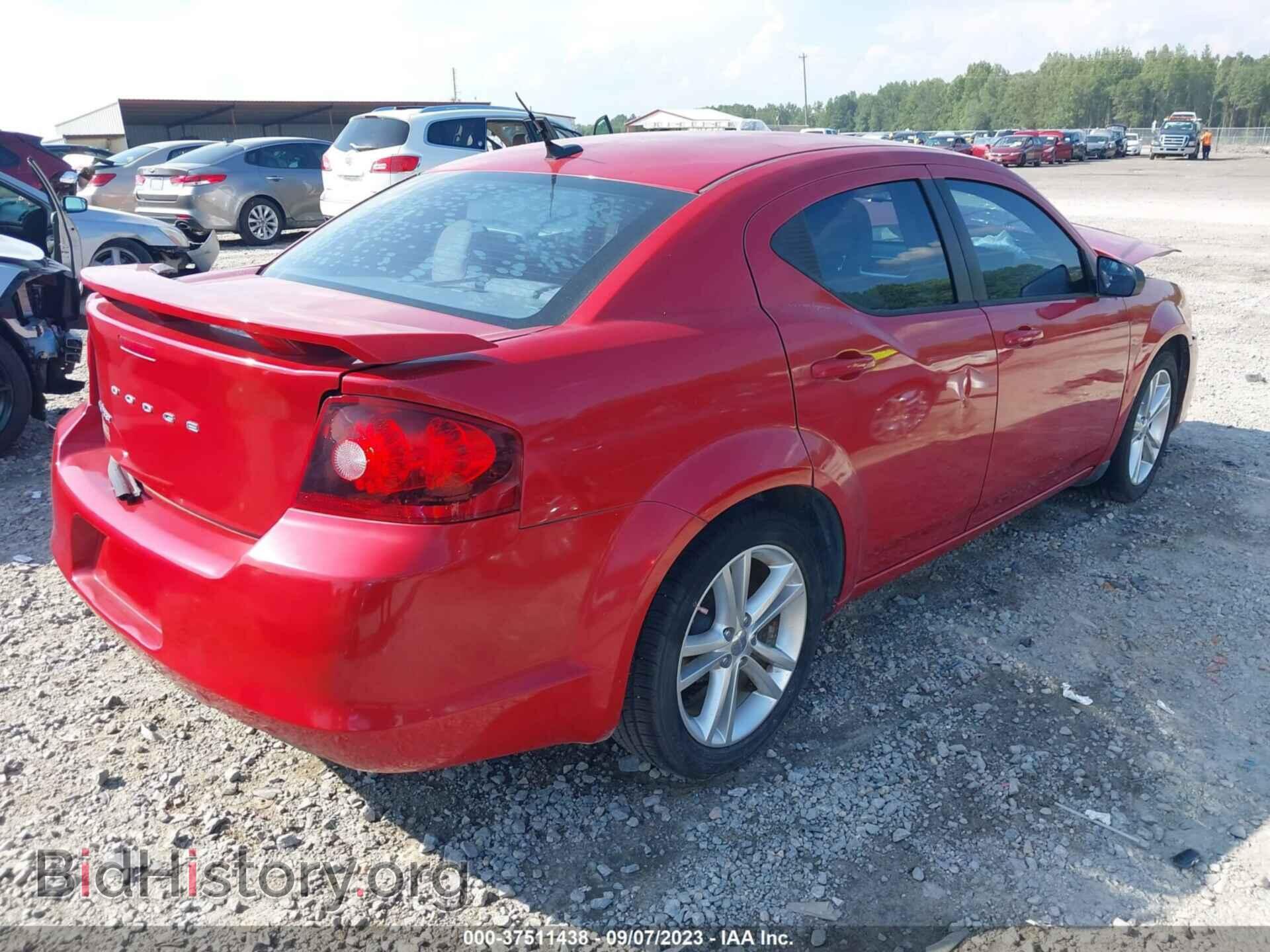 2012 DODGE AVENGER - VIN: 1C3CDZAG5CN254543 - Фото 4
