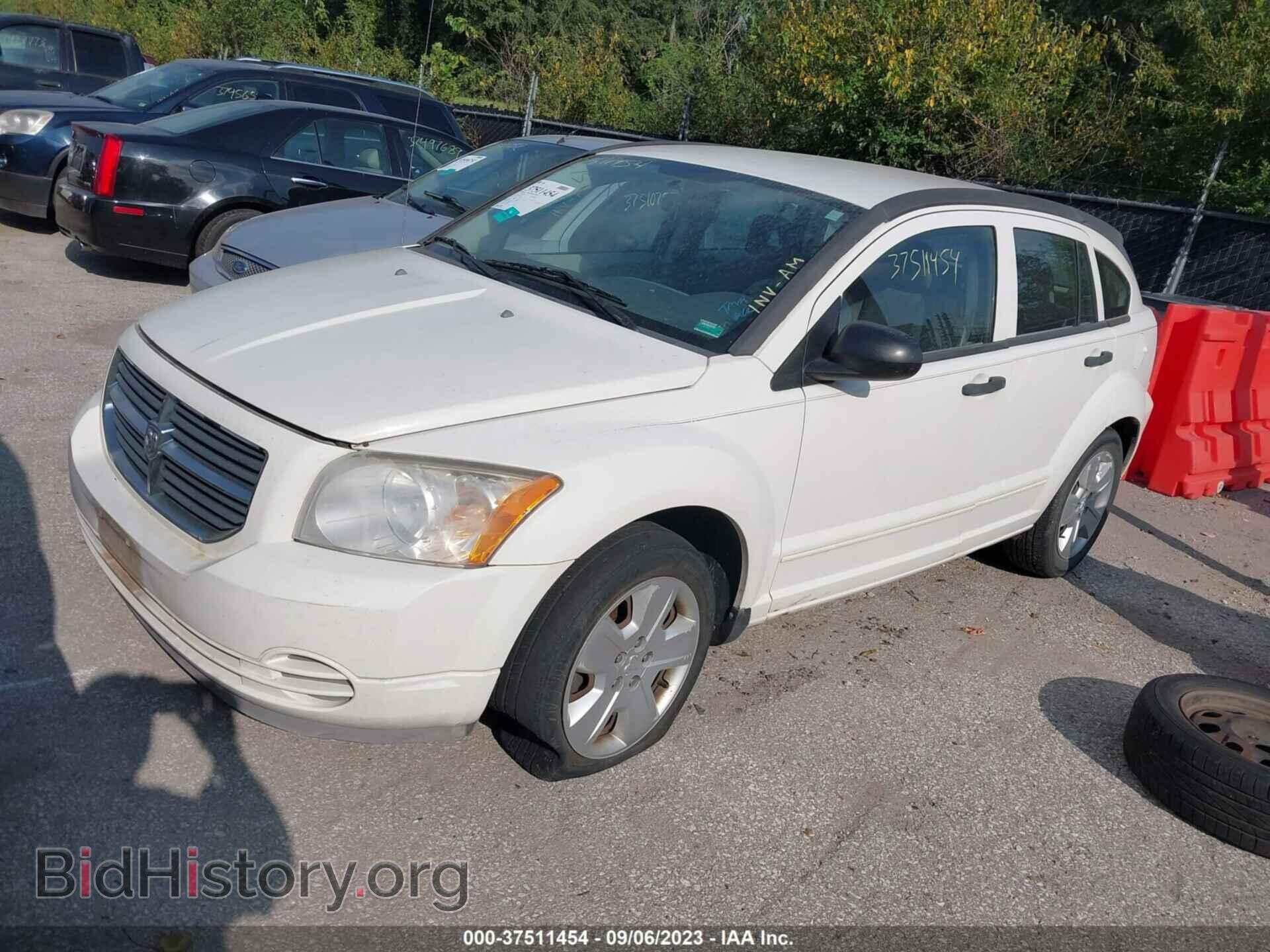 2007 DODGE CALIBER - VIN: 1B3HB48B27D577630 - Фото 2