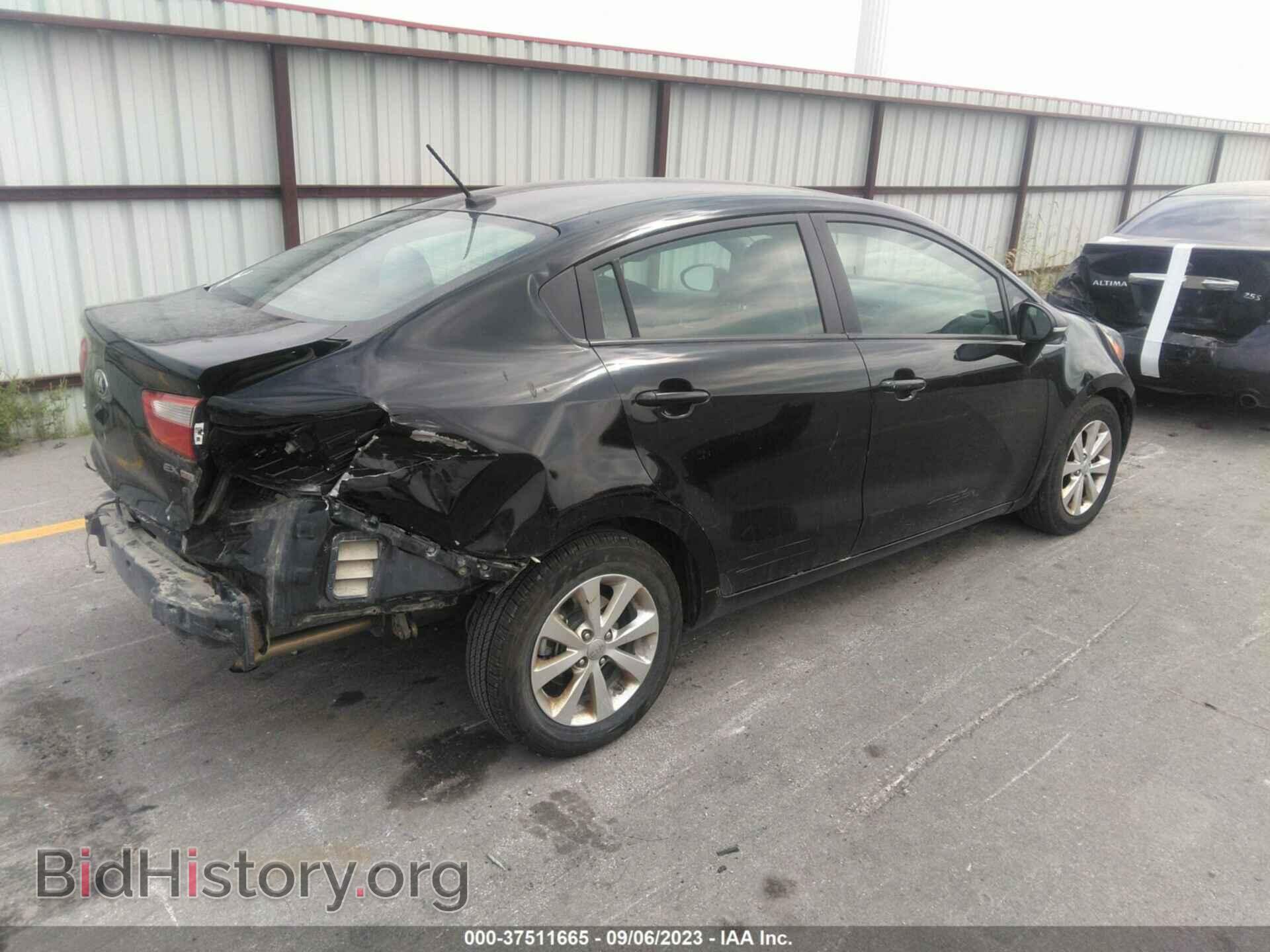 2012 KIA RIO - VIN: KNADN4A34C6085412 - Фото 4