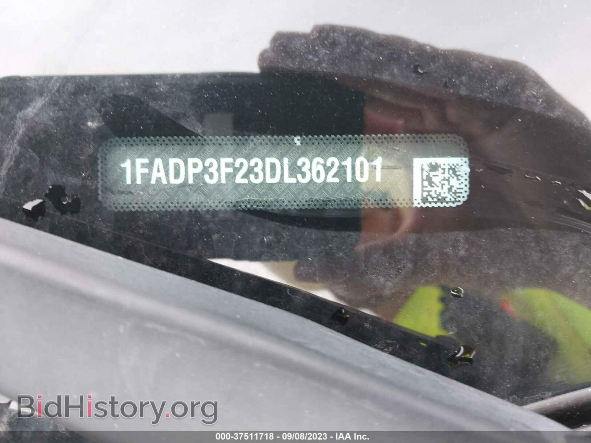 2013 FORD FOCUS - VIN: 1FADP3F23DL362101 - Фото 9