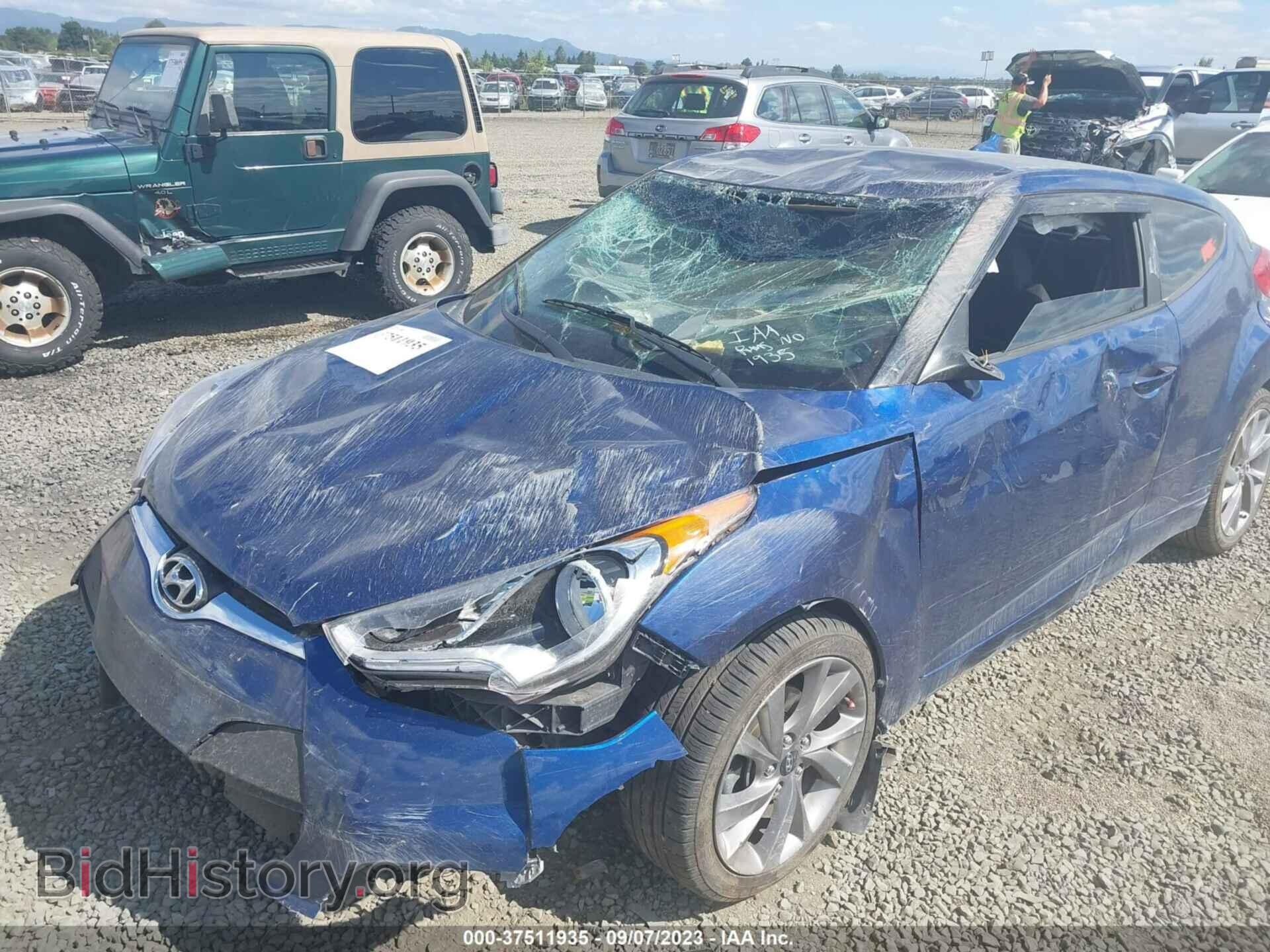 2017 HYUNDAI VELOSTER - VIN: KMHTC6AD2HU311468 - Фото 6