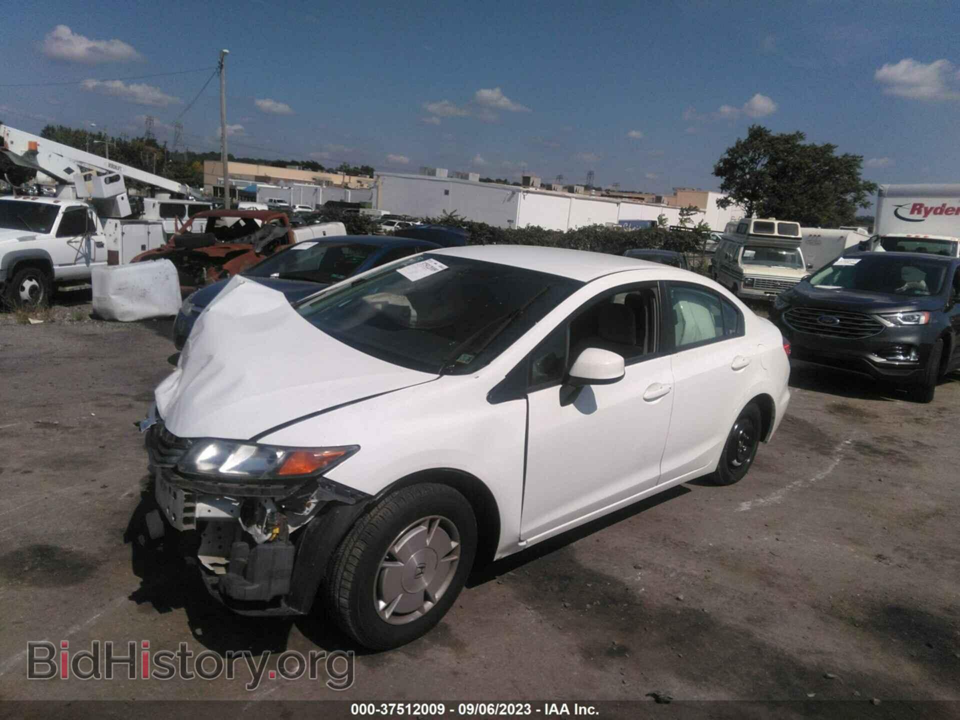 2012 HONDA CIVIC - VIN: 2HGFB2F68CH331986 - Фото 2