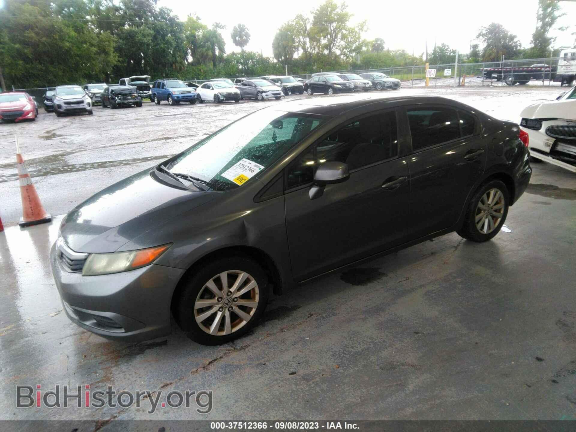 2012 HONDA CIVIC SDN - VIN: 2HGFB2F84CH307718 - Фото 2