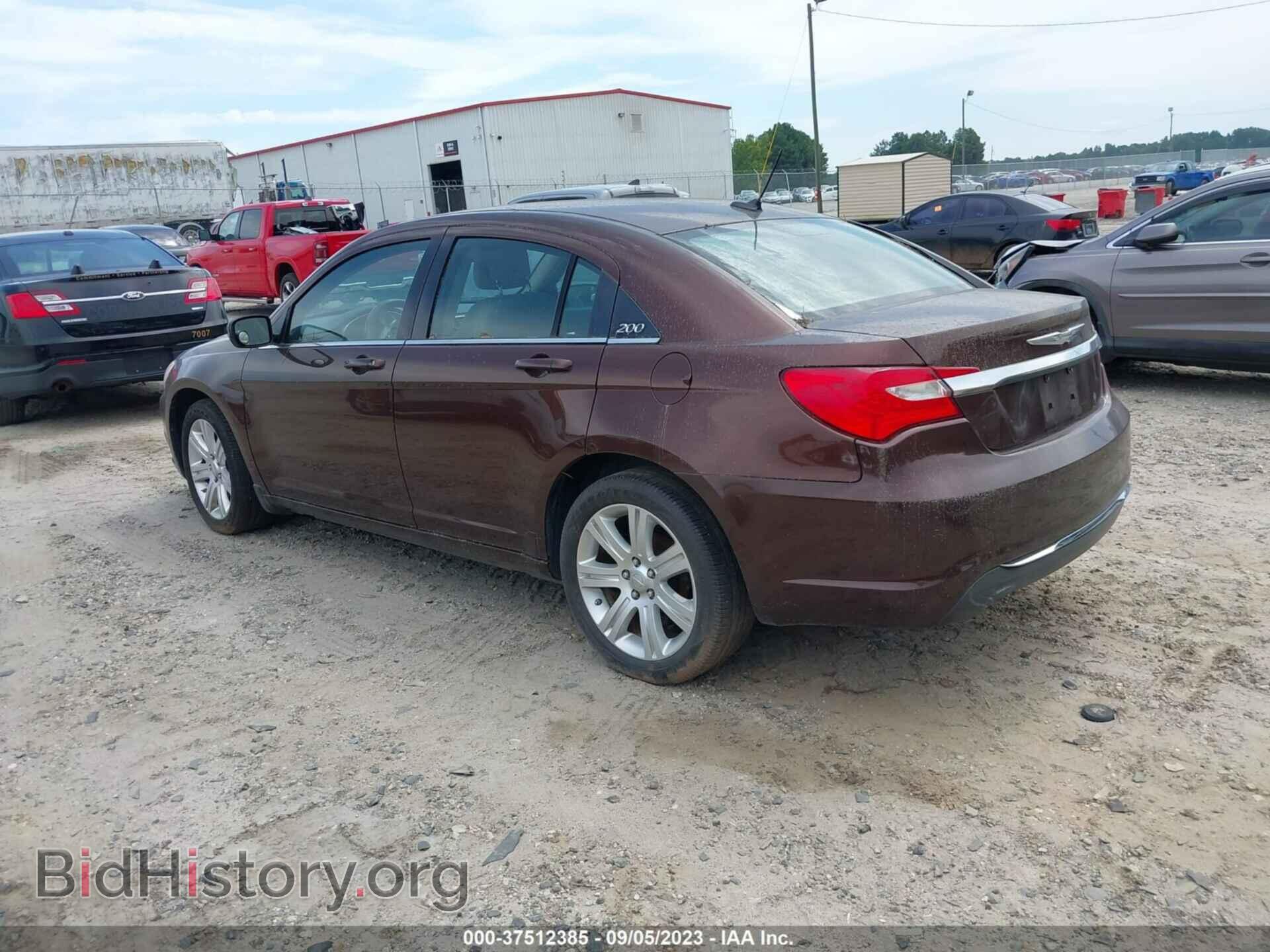 2012 CHRYSLER 200 - VIN: 1C3CCBBB9CN217458 - Фото 3