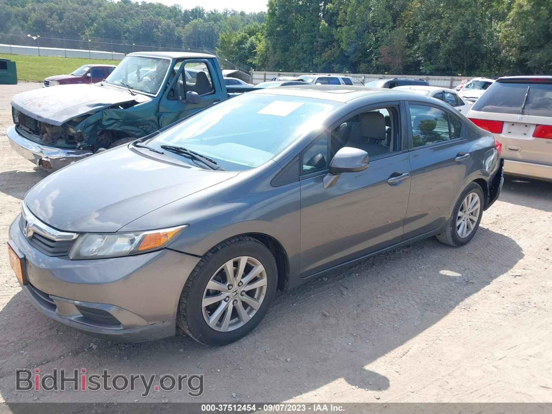 2012 HONDA CIVIC - VIN: 2HGFB2F93CH508714 - Фото 2