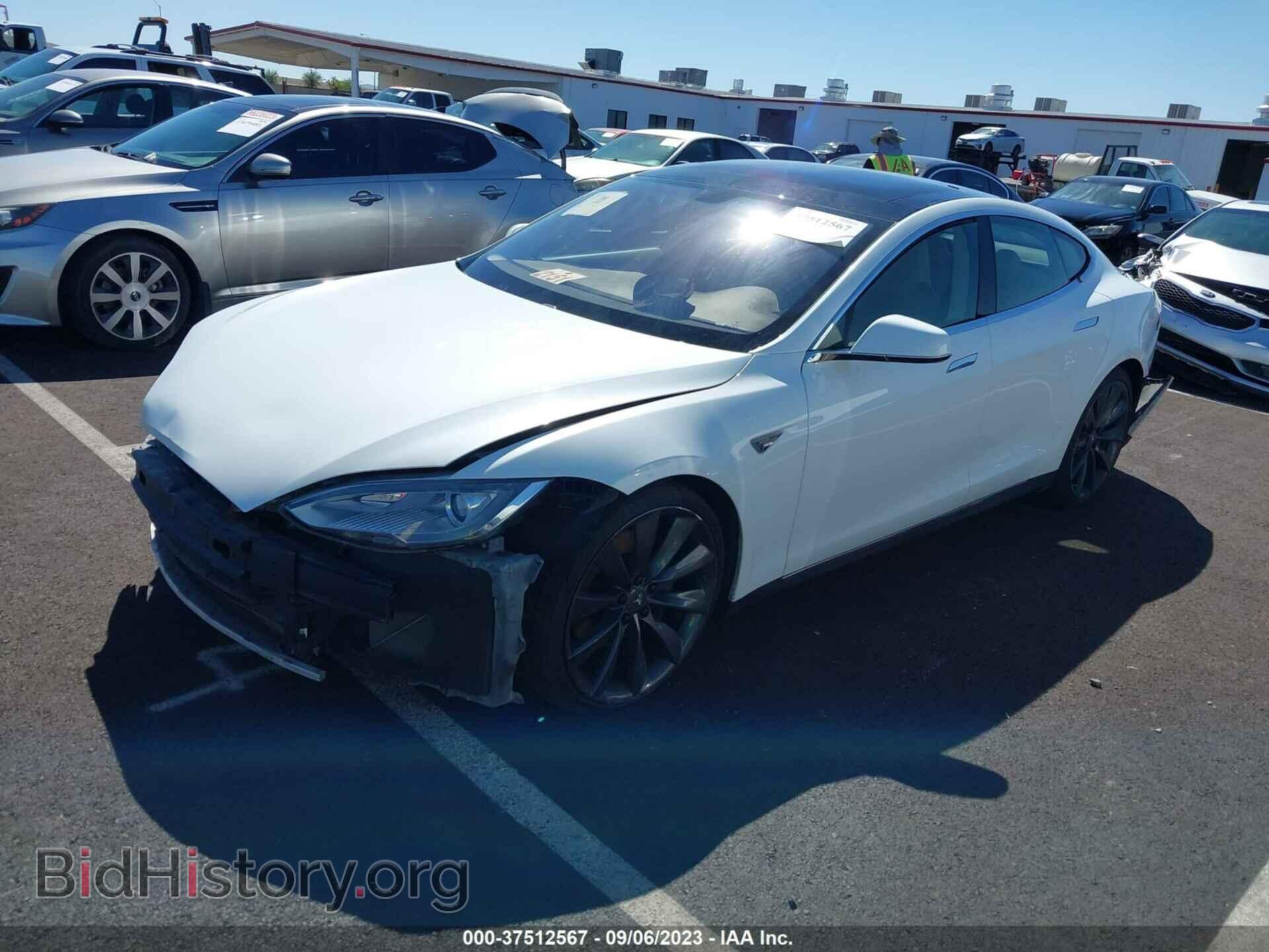 2013 TESLA MODEL S - VIN: 5YJSA1CP5DFP05176 - Фото 2