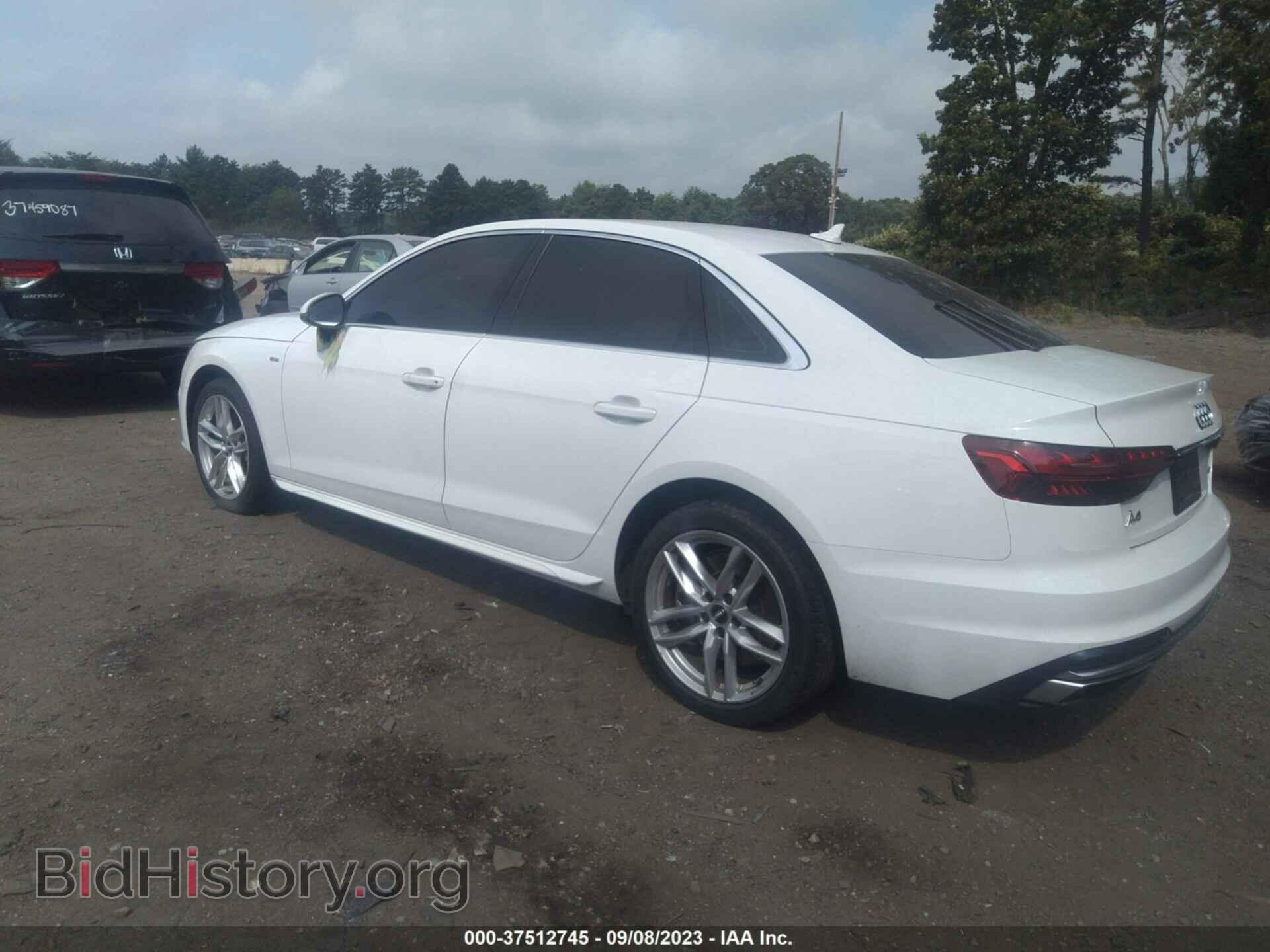 2020 AUDI A4 - VIN: WAUDNAF40LN008154 - Фото 3