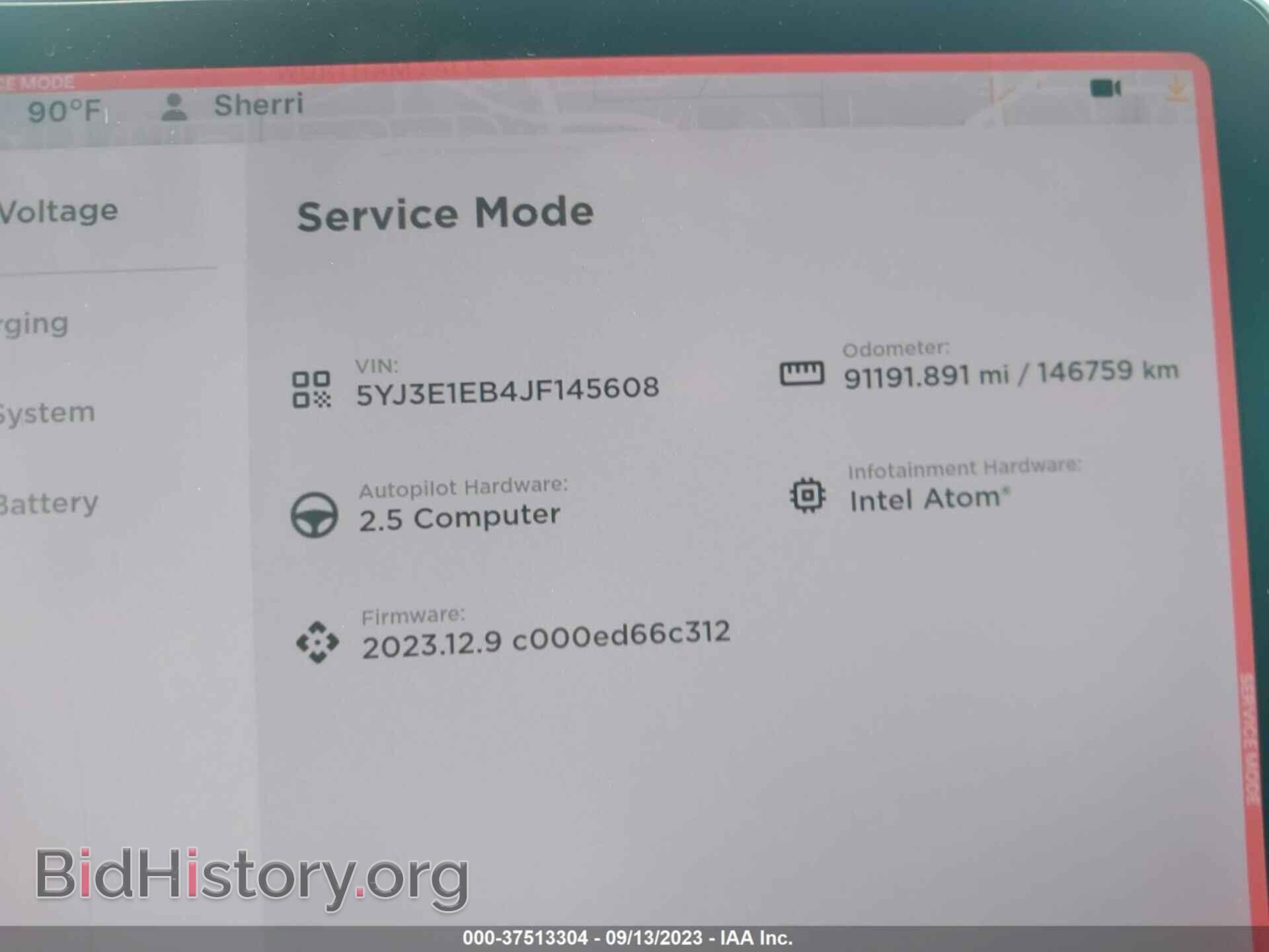 2018 TESLA MODEL 3 - VIN: 5YJ3E1EB4JF145608 - Photo 7