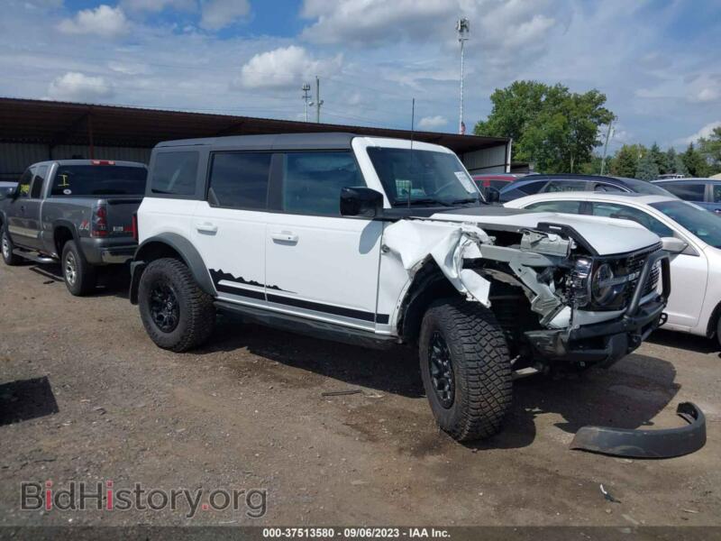 2021 Ford BRONCO Base/Big Bend (VIN 1FMEE5DP7MLB03489) — фото 1 из 17, IAAI, повреждение: подвеска