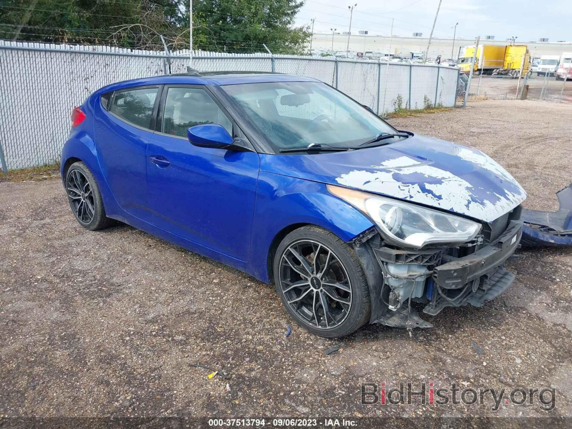 Photo KMHTC6AD4CU023234 - HYUNDAI VELOSTER 2012