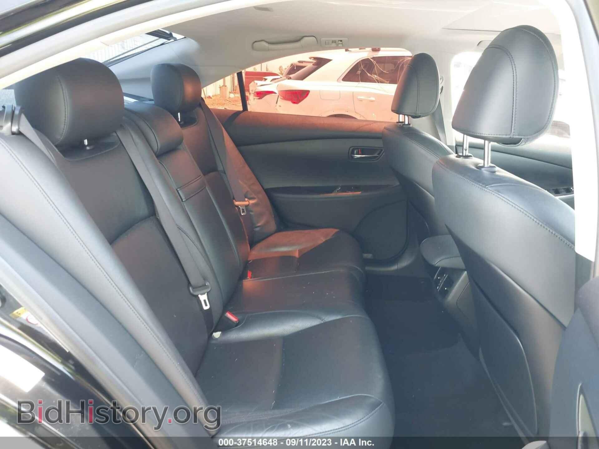 2012 LEXUS ES 350 - VIN: JTHBK1EG9C2483106 - Фото 8