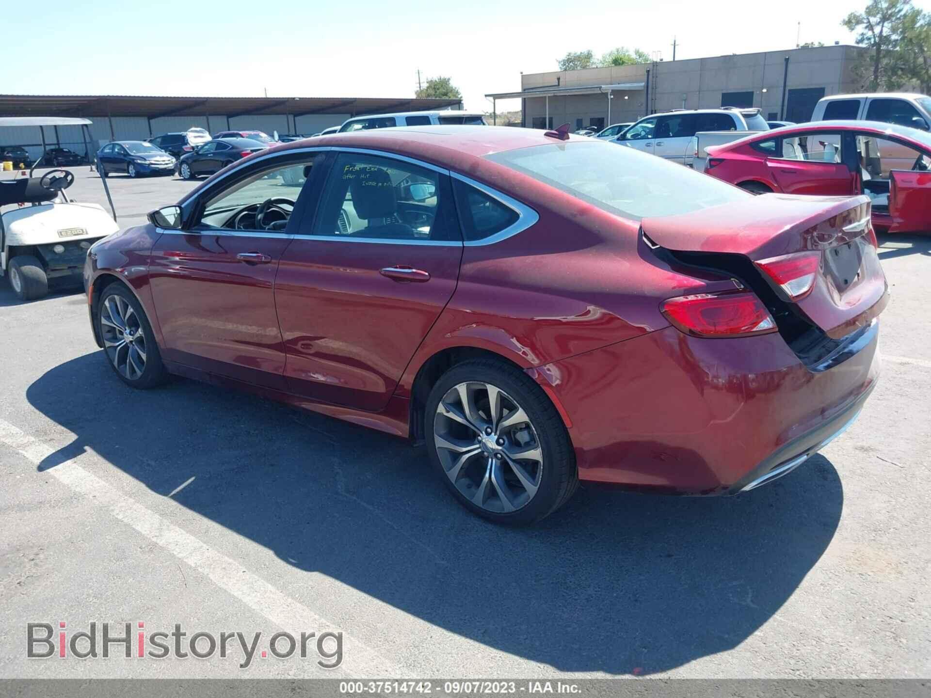 2015 CHRYSLER 200 - VIN: 1C3CCCCG8FN605737 - Фото 3
