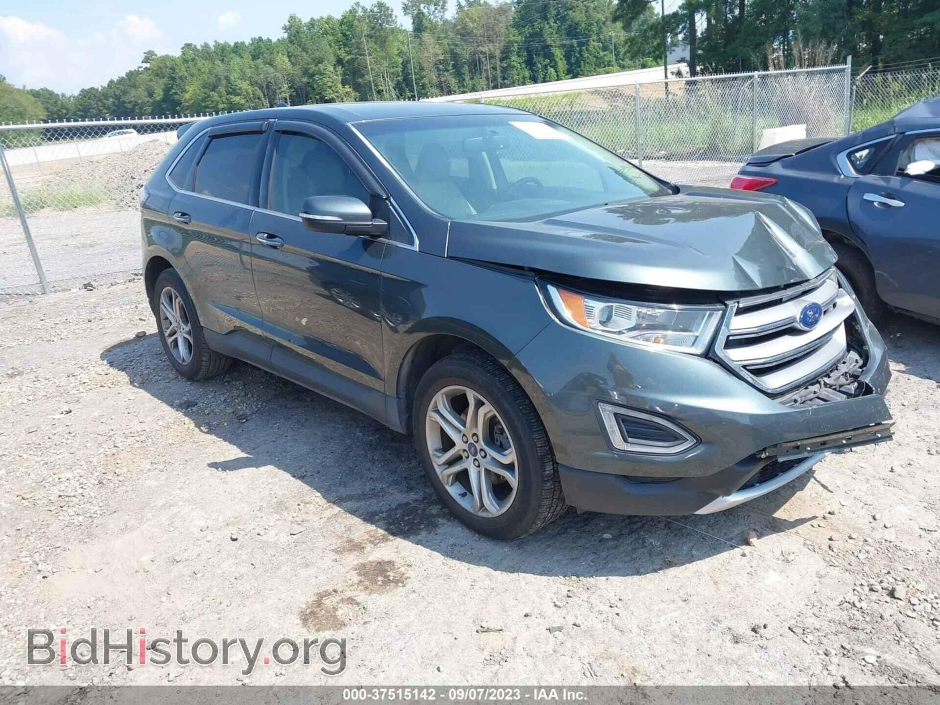 Photo 2FMTK3K9XFBB21951 - FORD EDGE 2015