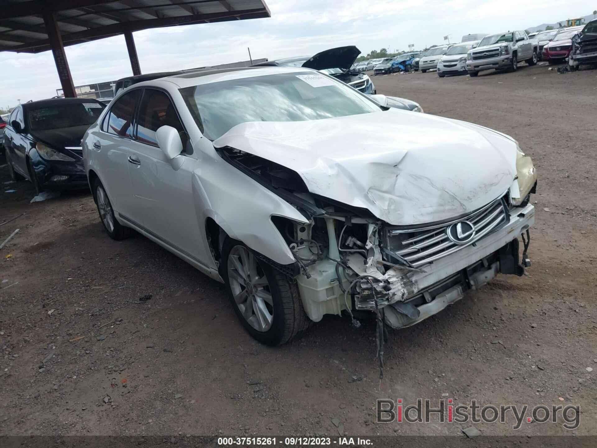 Photo JTHBK1EG3A2343940 - LEXUS ES 350 2010