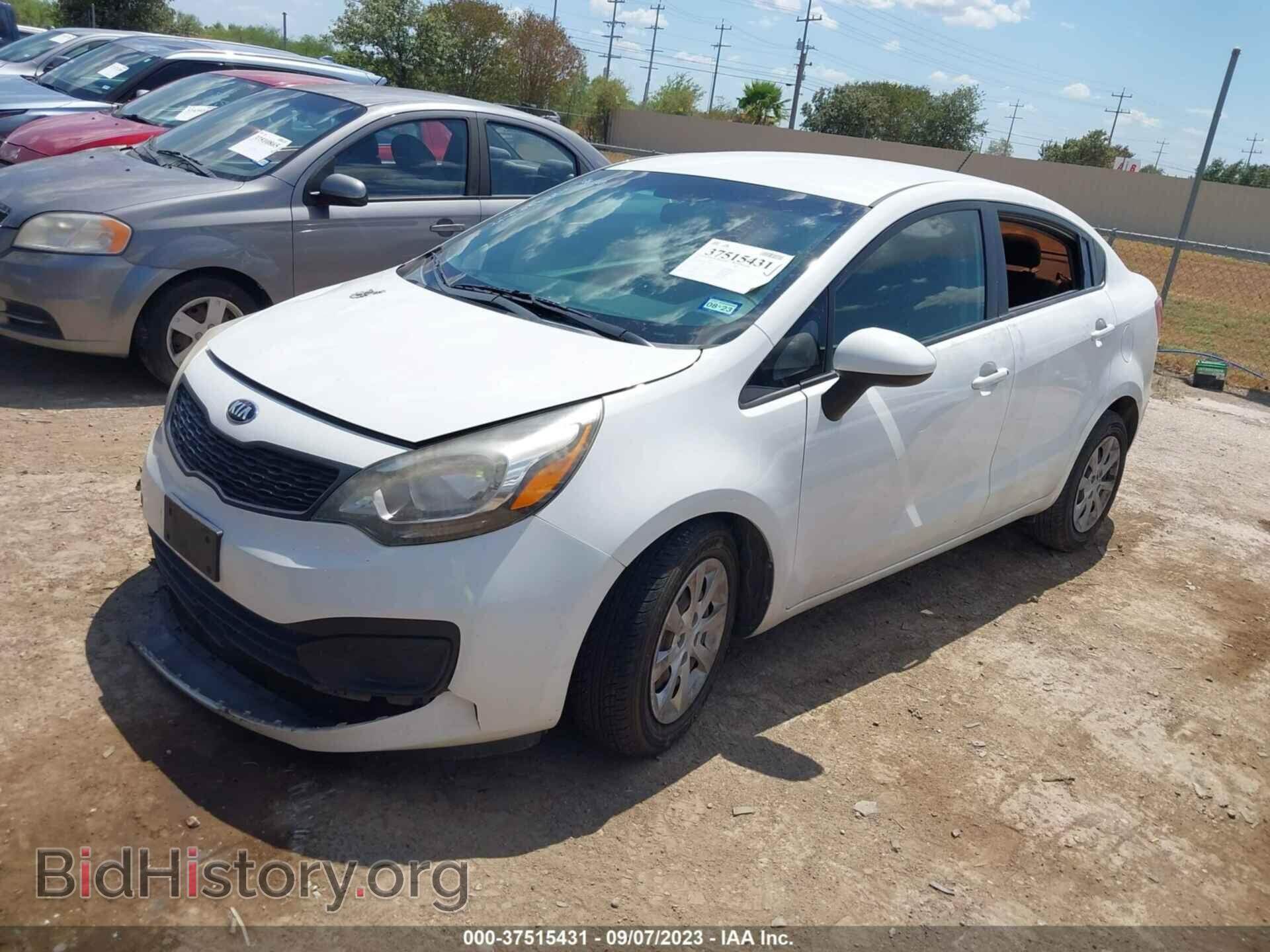 2015 KIA RIO - VIN: KNADM4A39F6521937 - Фото 2