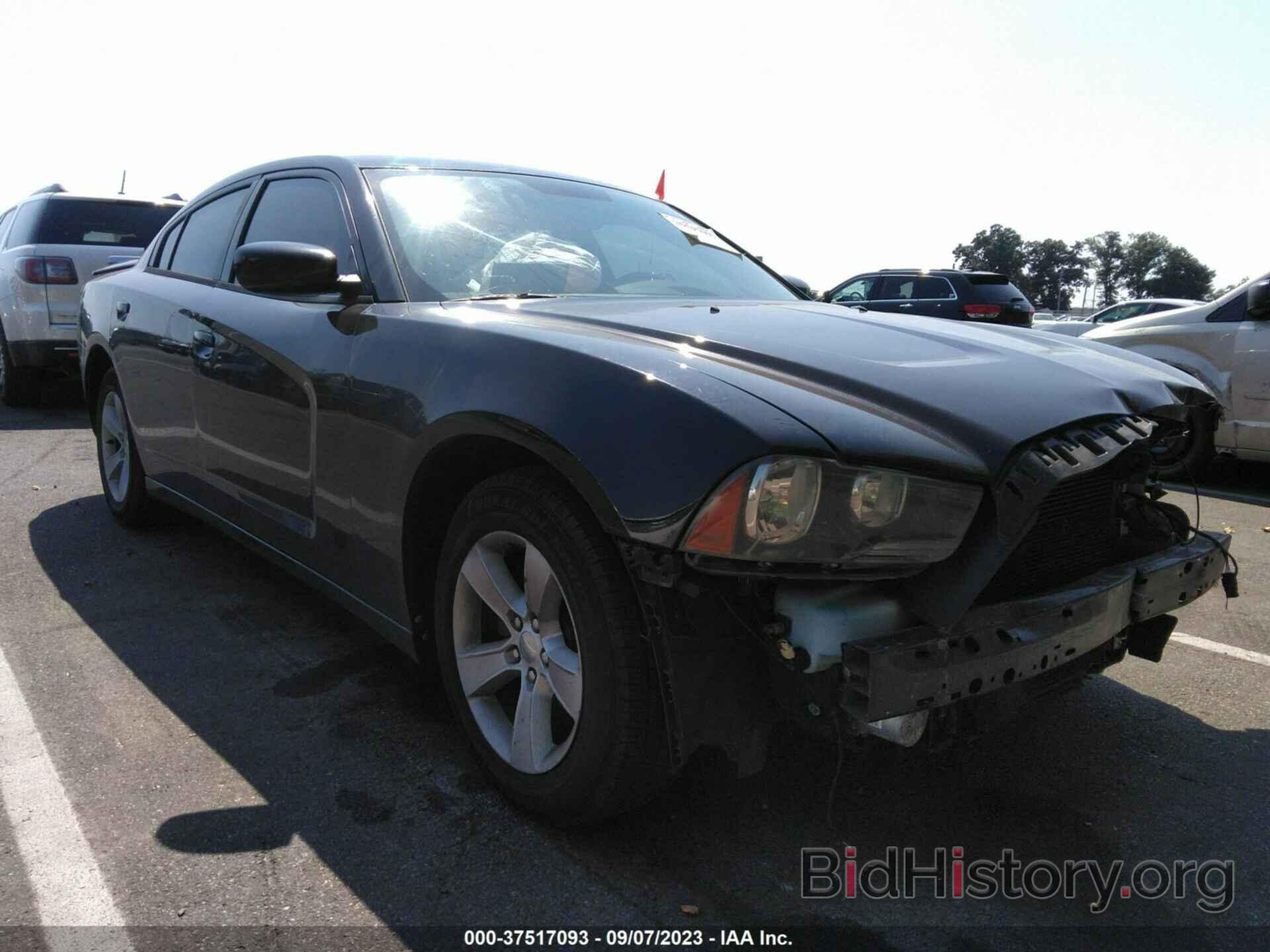 Photo 2C3CDXHG7DH564018 - DODGE CHARGER 2013