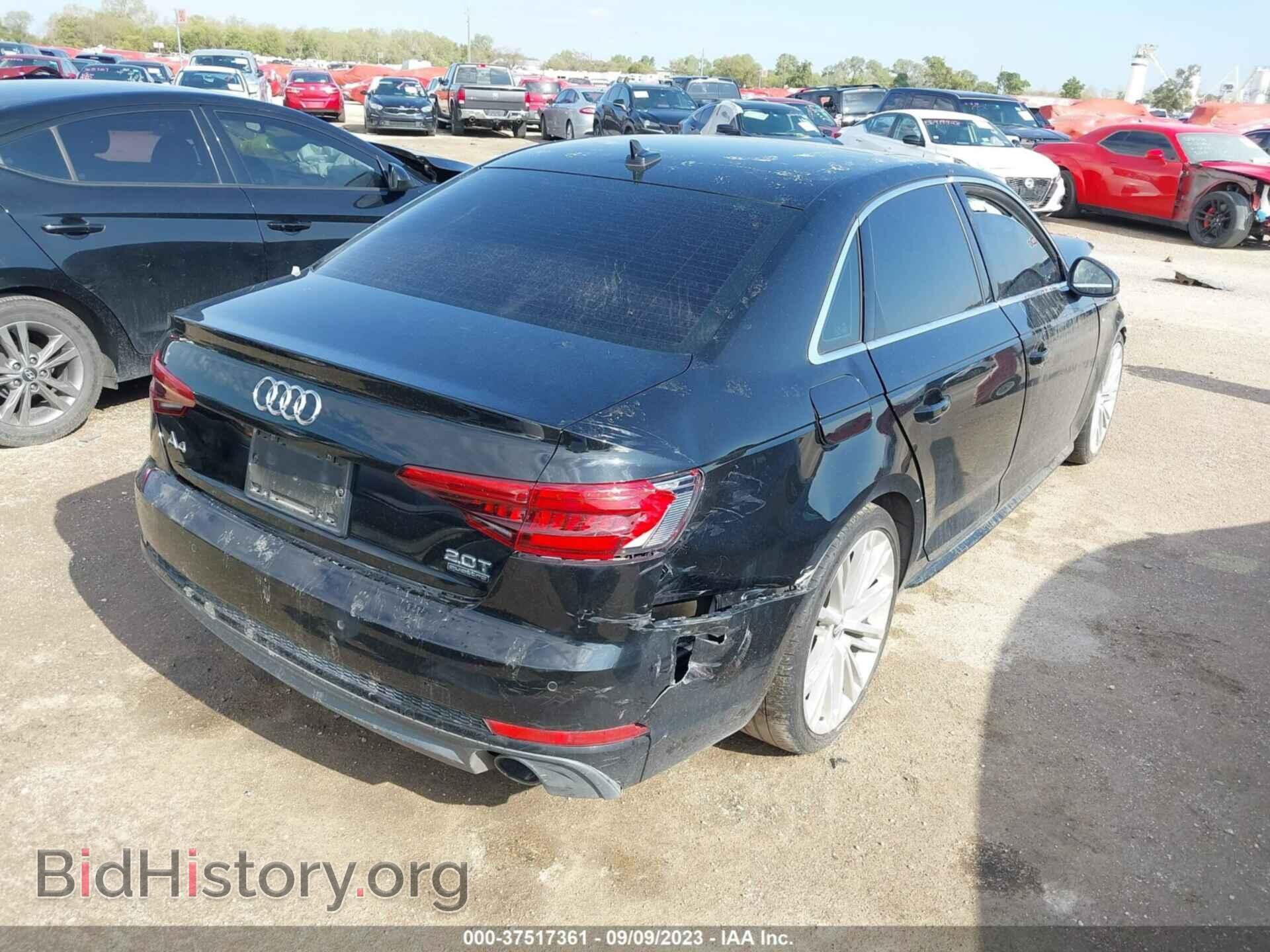 2017 AUDI A4 - VIN: WAUENAF4XHN019447 - Фото 4