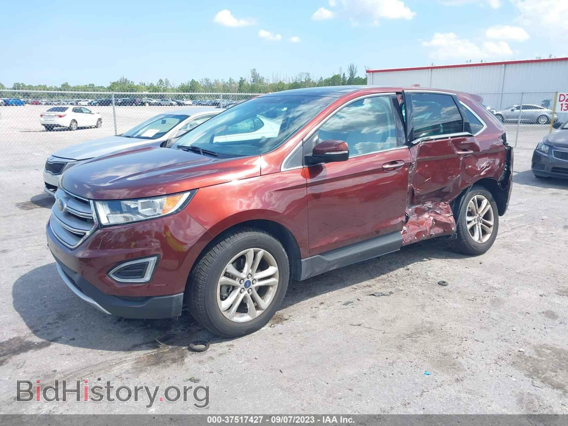 2016 FORD EDGE - VIN: 2FMPK3K97GBB56465 - Фото 2