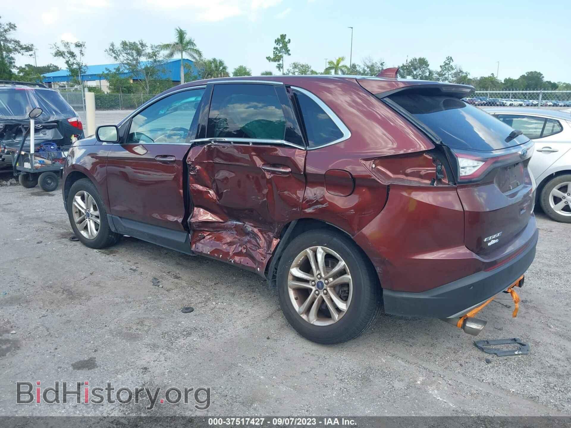 2016 FORD EDGE - VIN: 2FMPK3K97GBB56465 - Фото 3