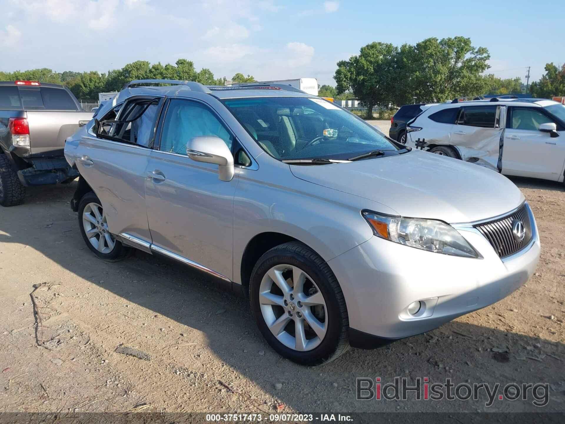 Photo 2T2BK1BA1CC136867 - LEXUS RX 350 2012