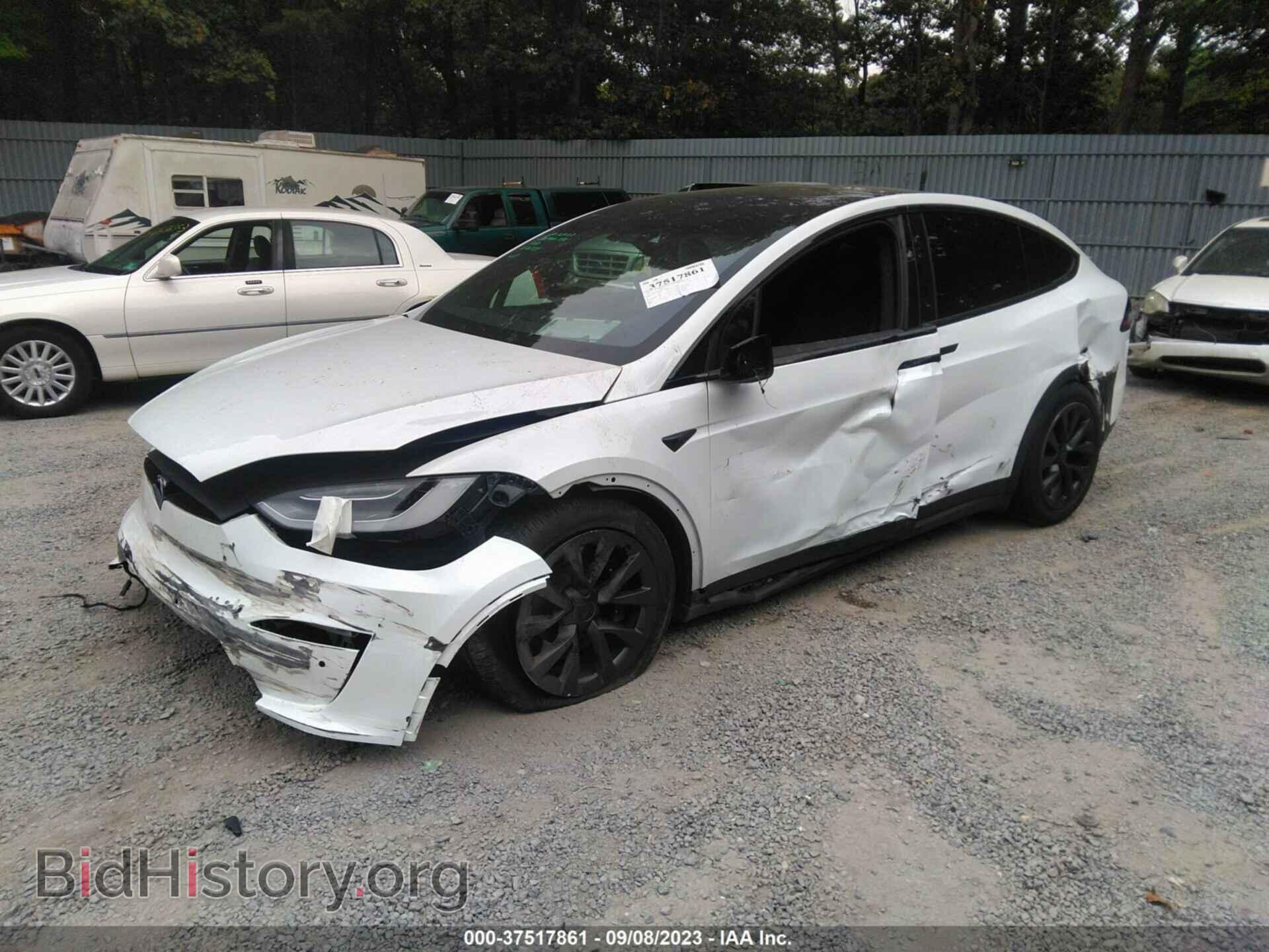 2022 TESLA MODEL X - VIN: 7SAXCDE59NF342334 - Фото 2