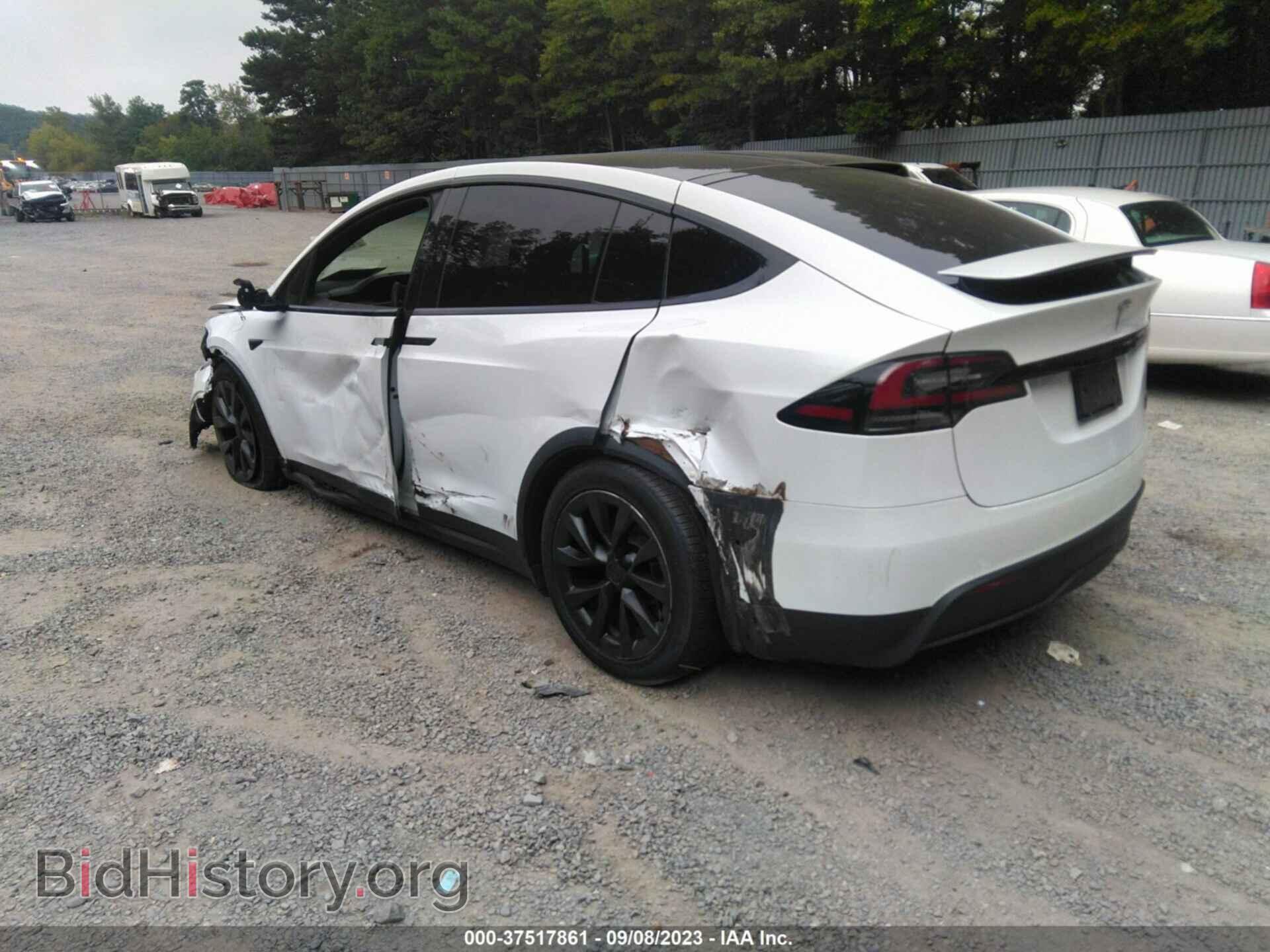 2022 TESLA MODEL X - VIN: 7SAXCDE59NF342334 - Фото 3